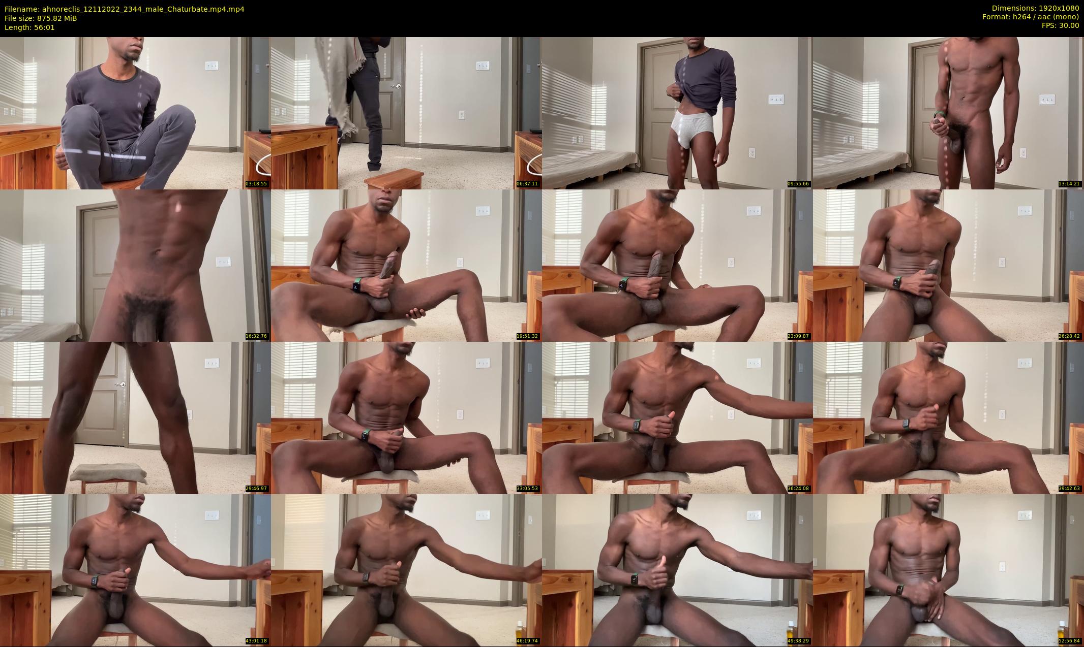 ahnoreclis — 57 minute Chaturbate male cam show recording, 1080p, Nov 12, 2022