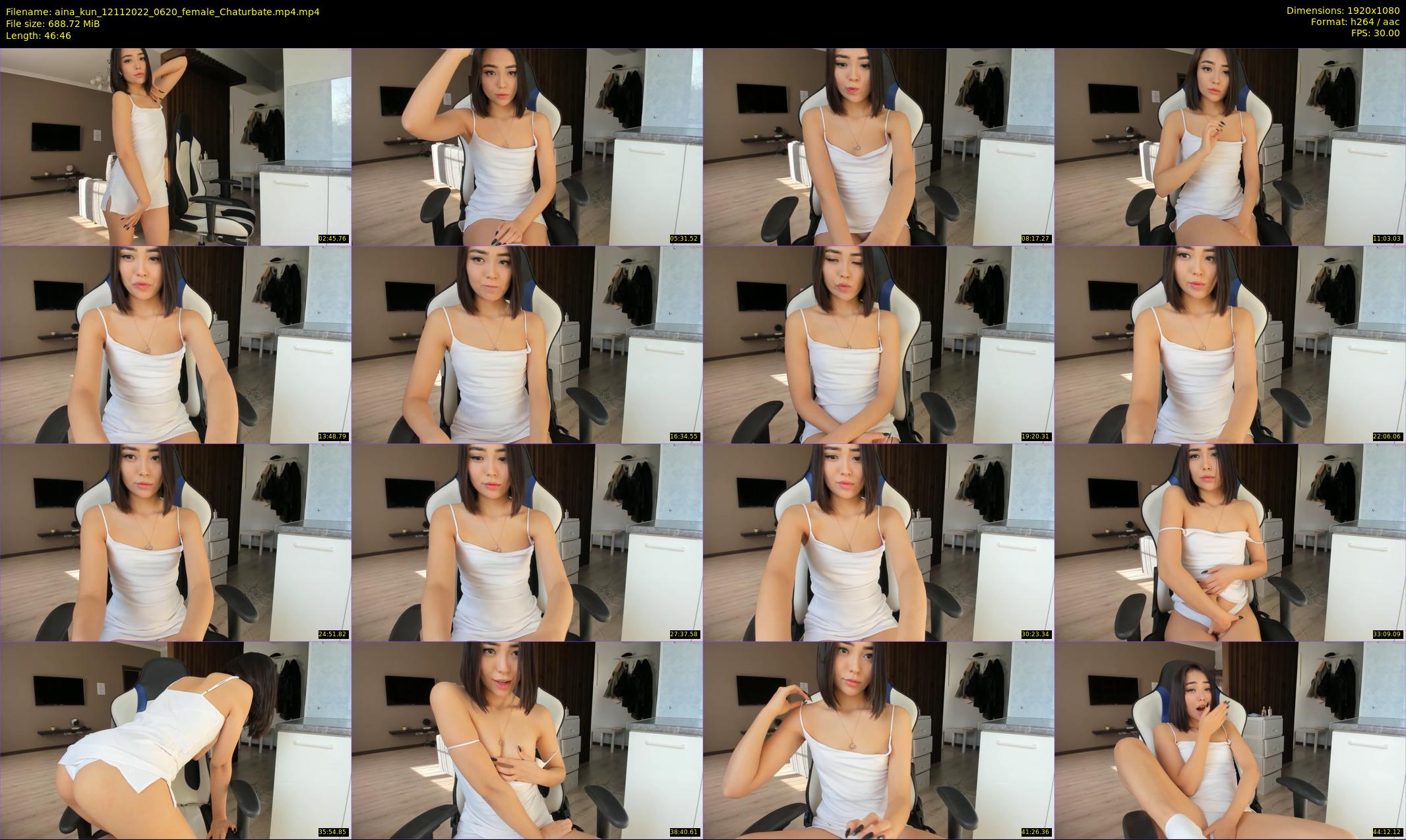 aina_kun — 47 minute Chaturbate female cam show recording, 1080p, Nov 12, 2022