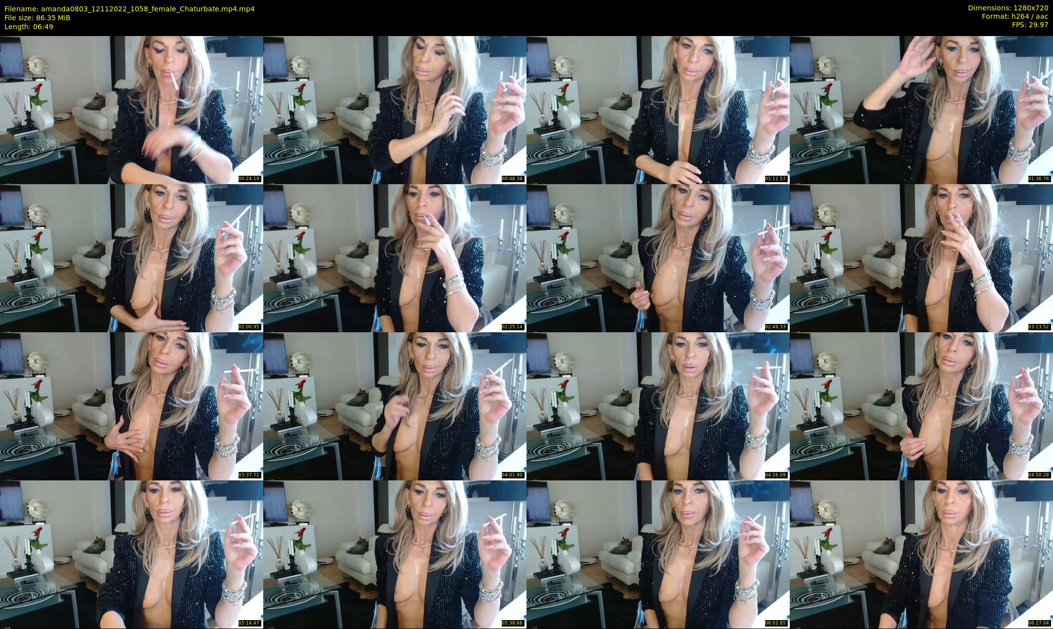 amanda0803 — 7 minute Chaturbate female cam show recording, 720p, Nov 12, 2022