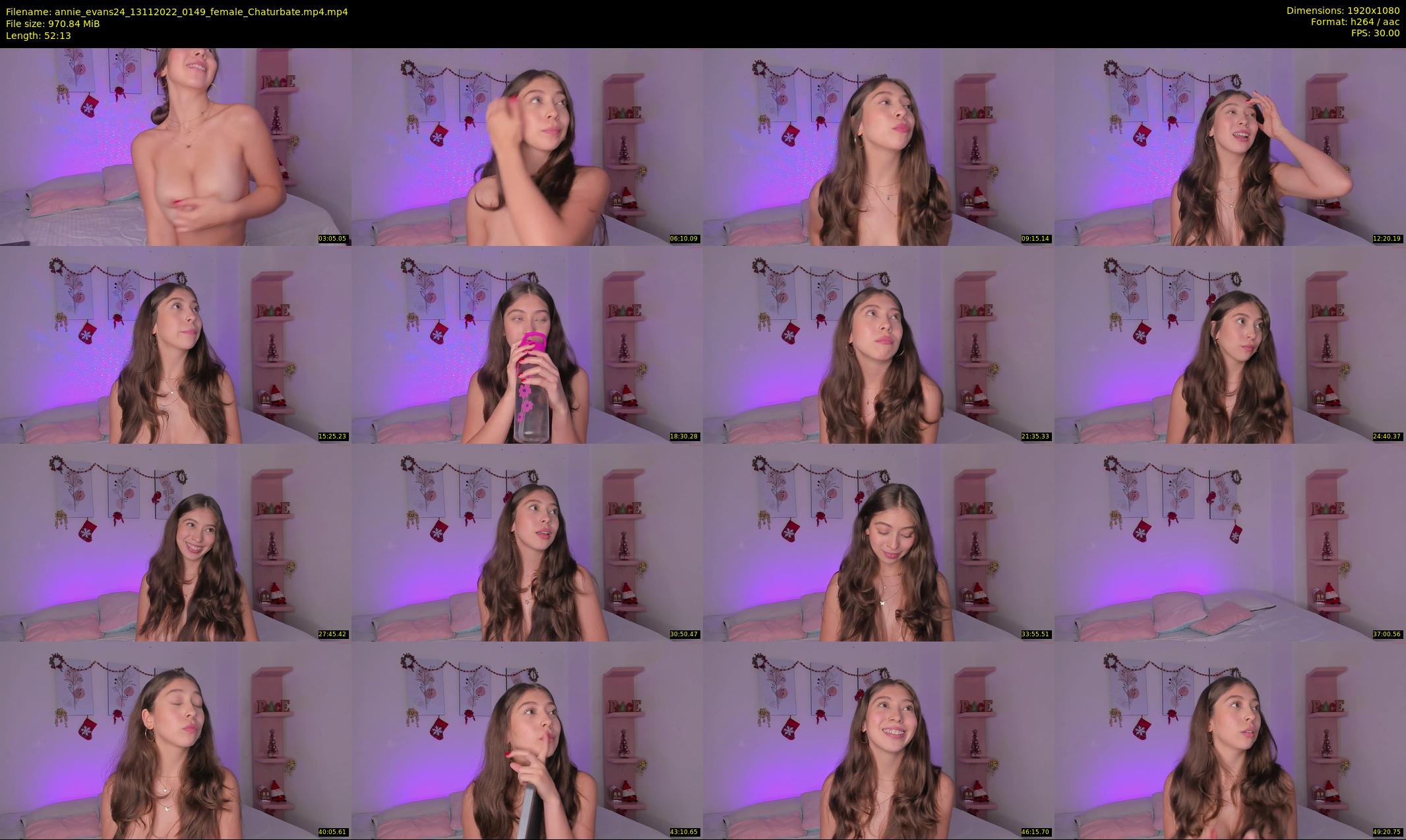 annie_evans24 — 53 minute Chaturbate female cam show recording, 1080p, Nov 13, 2022
