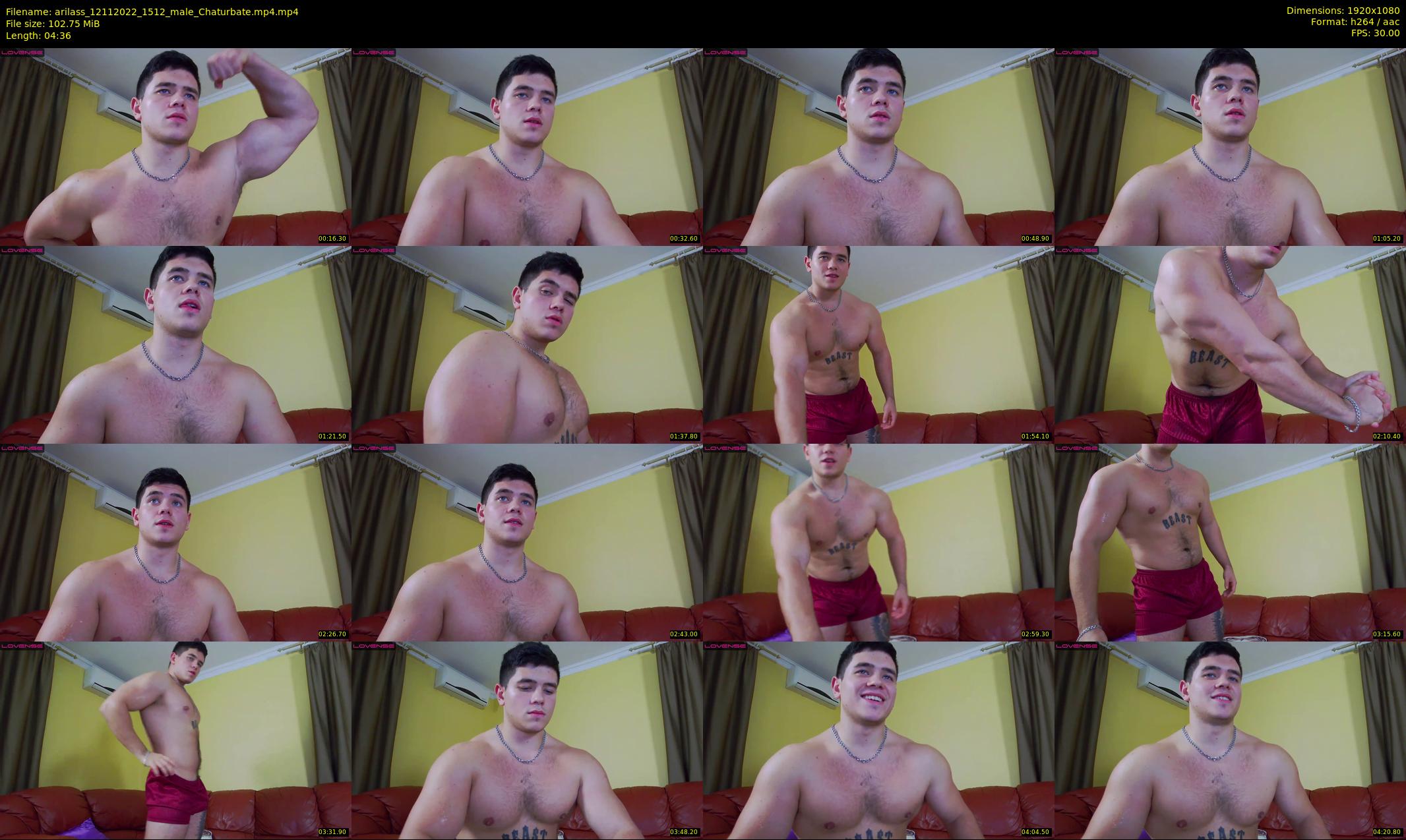 arilass — 5 minute Chaturbate male cam show recording, 1080p, Nov 12, 2022