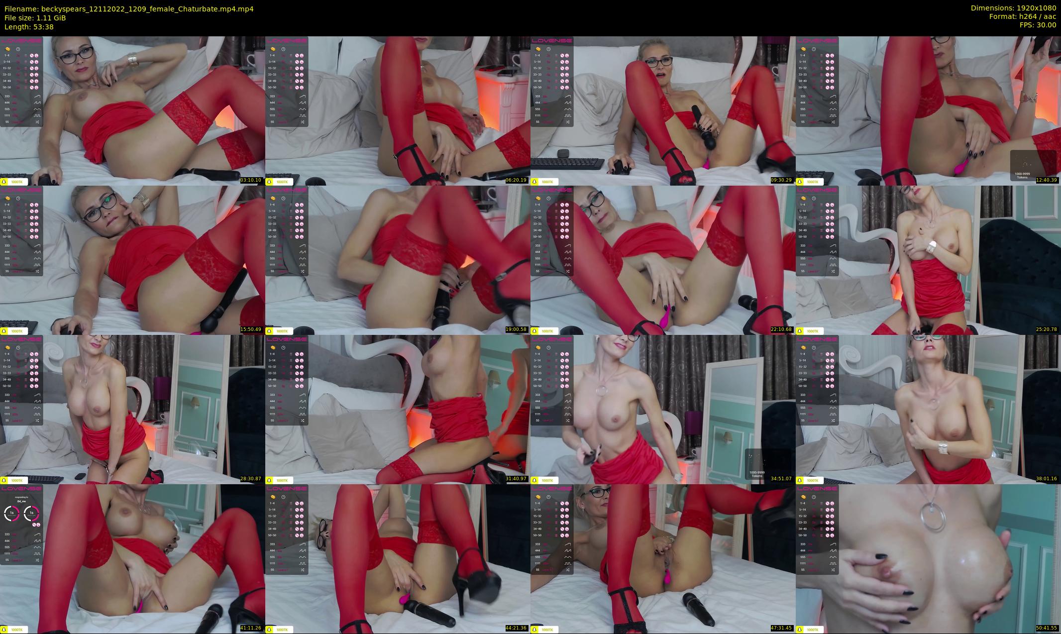 beckyspears — 54 minute Chaturbate female cam show recording, 1080p, Nov 12, 2022