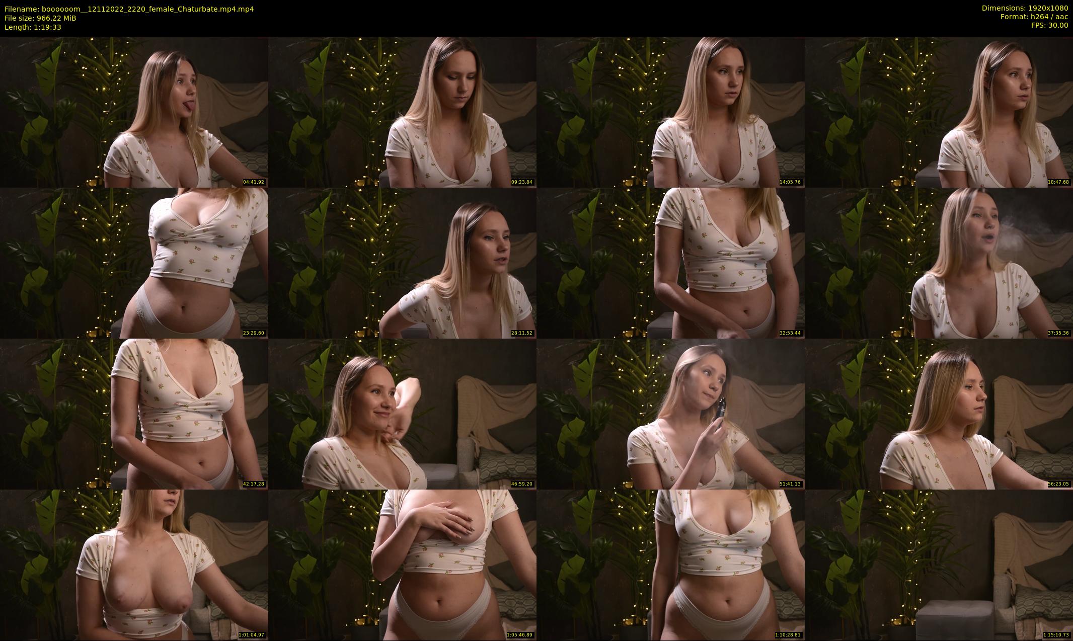 boooooom_ — 80 minute Chaturbate female cam show recording, 1080p, Nov 12, 2022