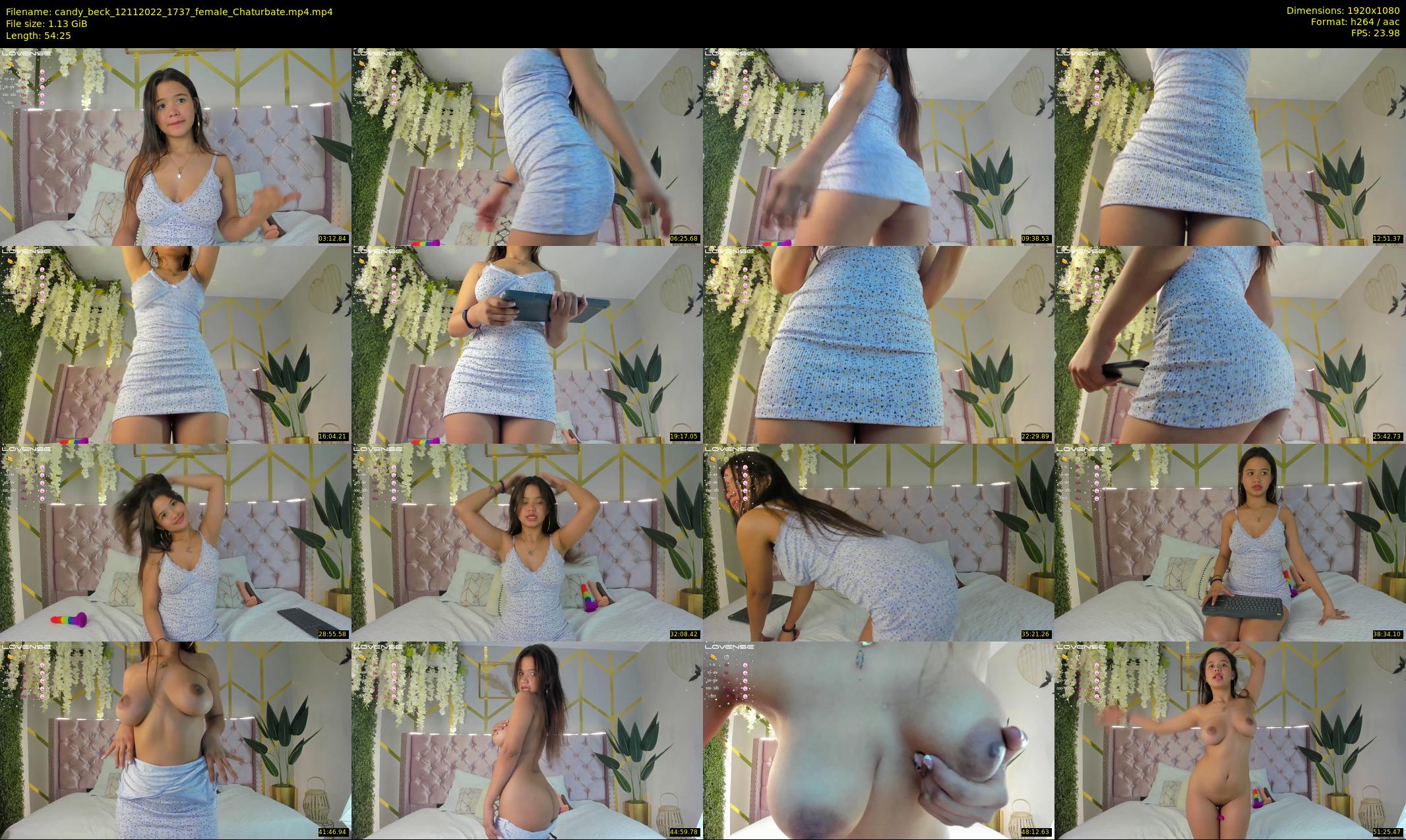 candy_beck — 55 minute Chaturbate female cam show recording, 1080p, Nov 12, 2022
