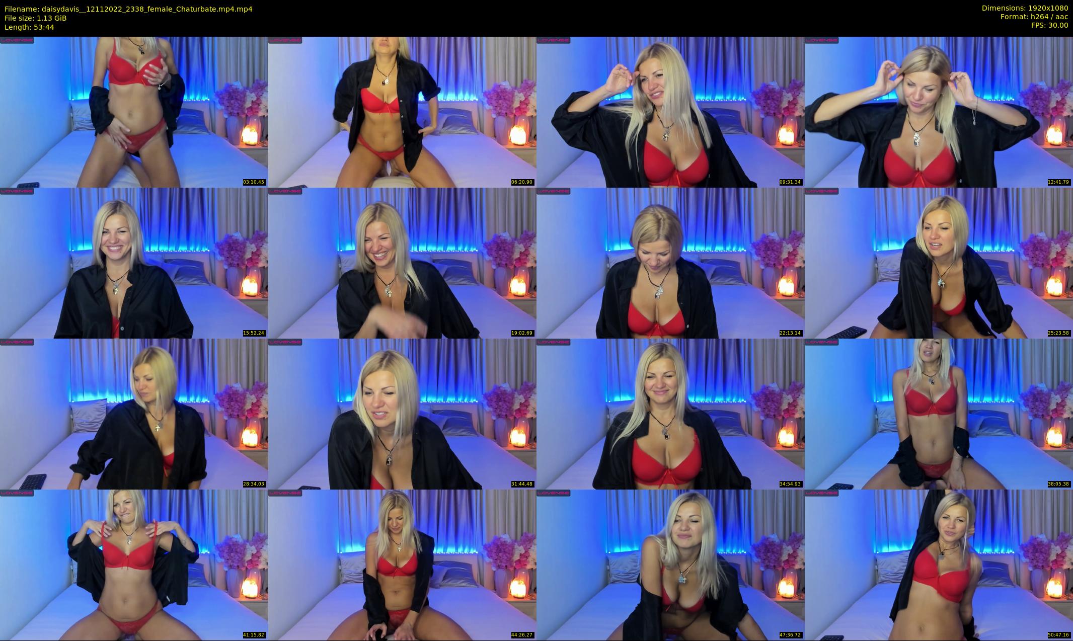 daisydavis_ — 54 minute Chaturbate female cam show recording, 1080p, Nov 12, 2022