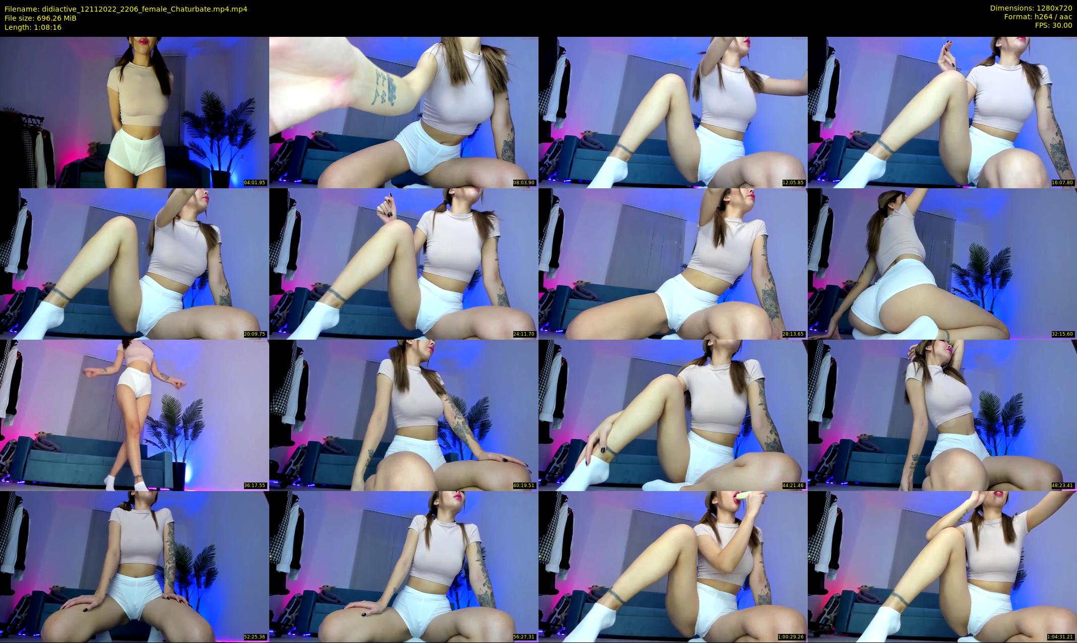 didiactive — 69 minute Chaturbate female cam show recording, 720p, Nov 12, 2022