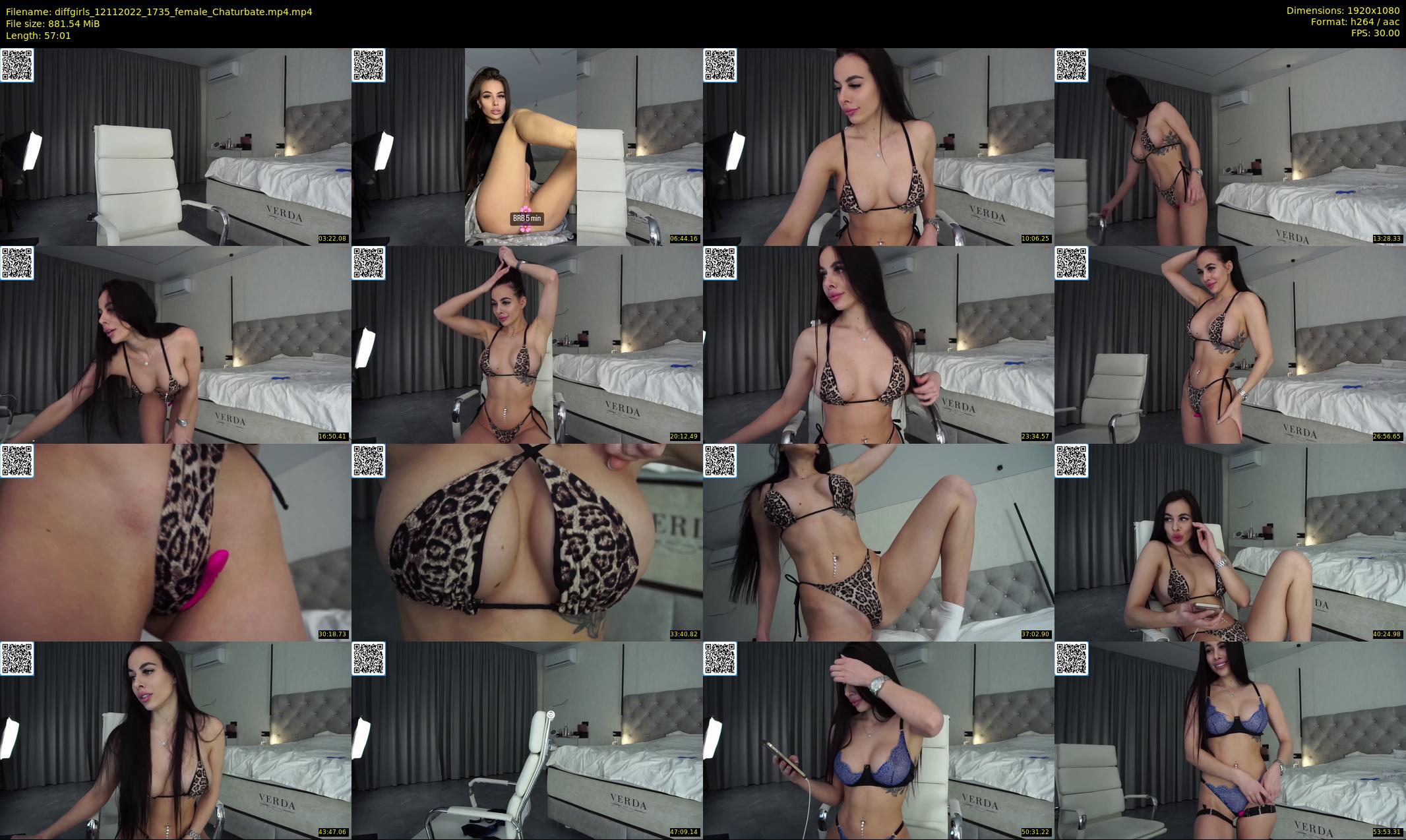 diffgirls — 58 minute Chaturbate female cam show recording, 1080p, Nov 12, 2022