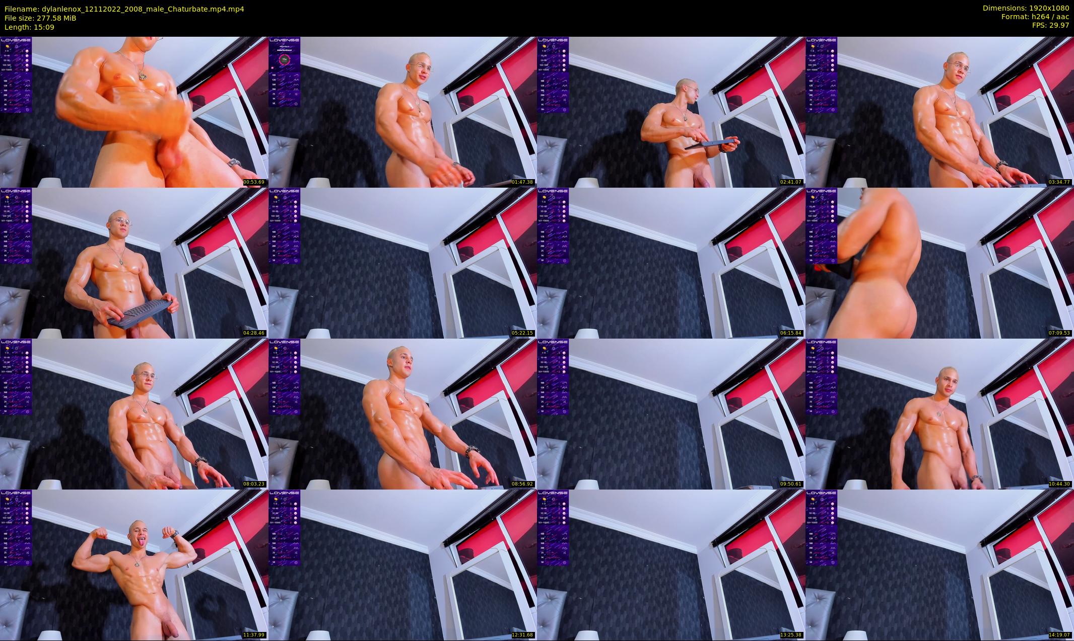 dylanlenox — 16 minute Chaturbate male cam show recording, 1080p, Nov 12, 2022