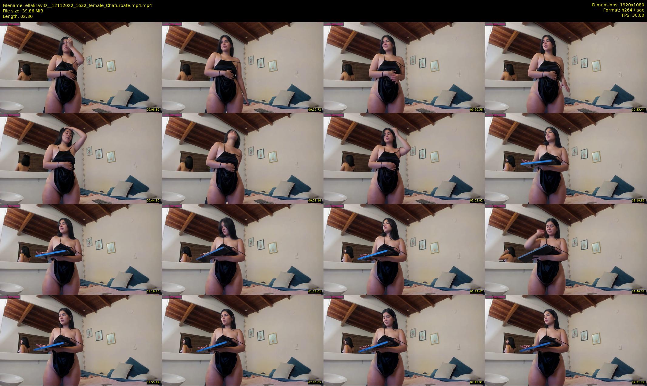 ellakravitz_ — 3 minute Chaturbate female cam show recording, 1080p, Nov 12, 2022