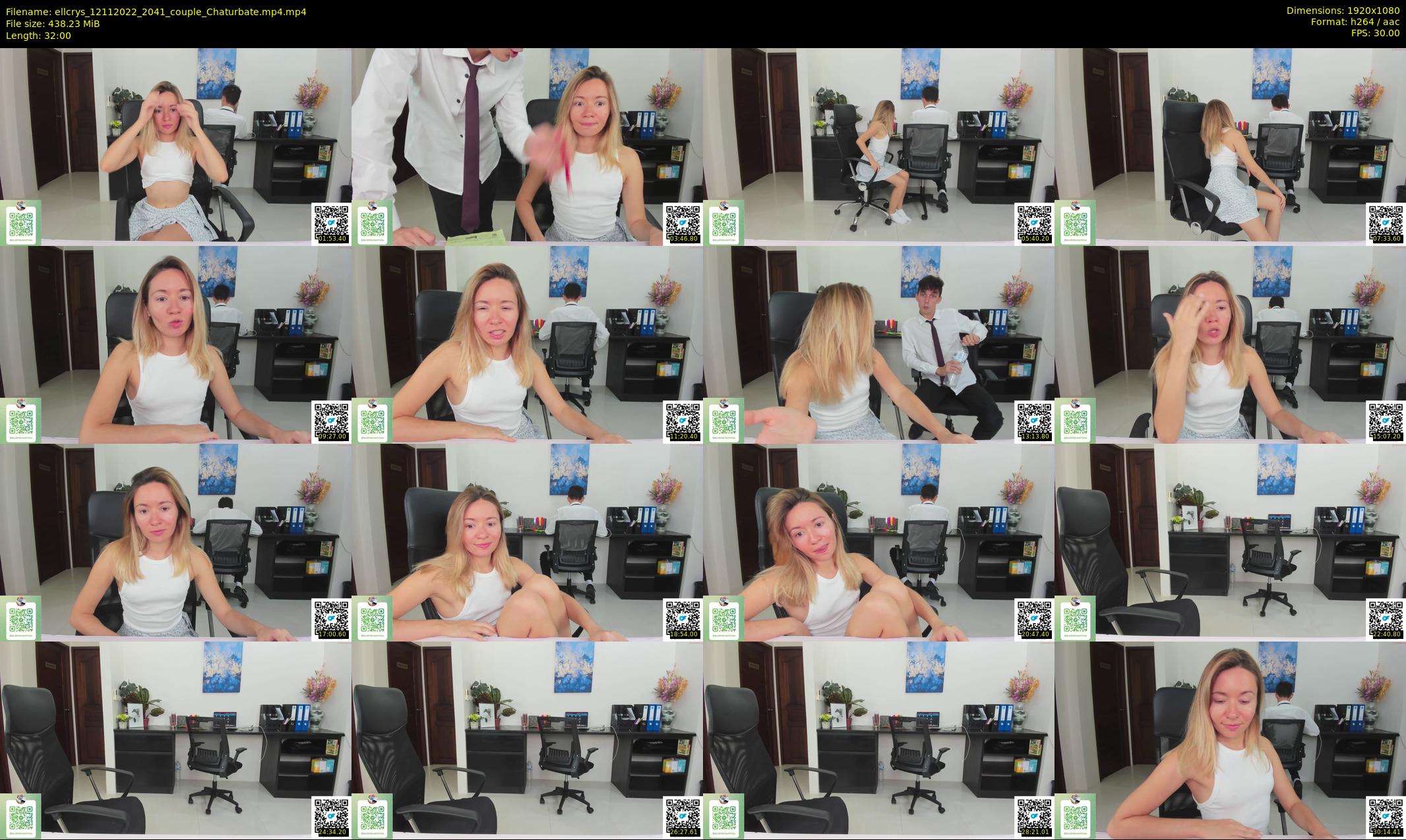 ellcrys — 32 minute Chaturbate couple cam show recording, 1080p, Nov 12, 2022