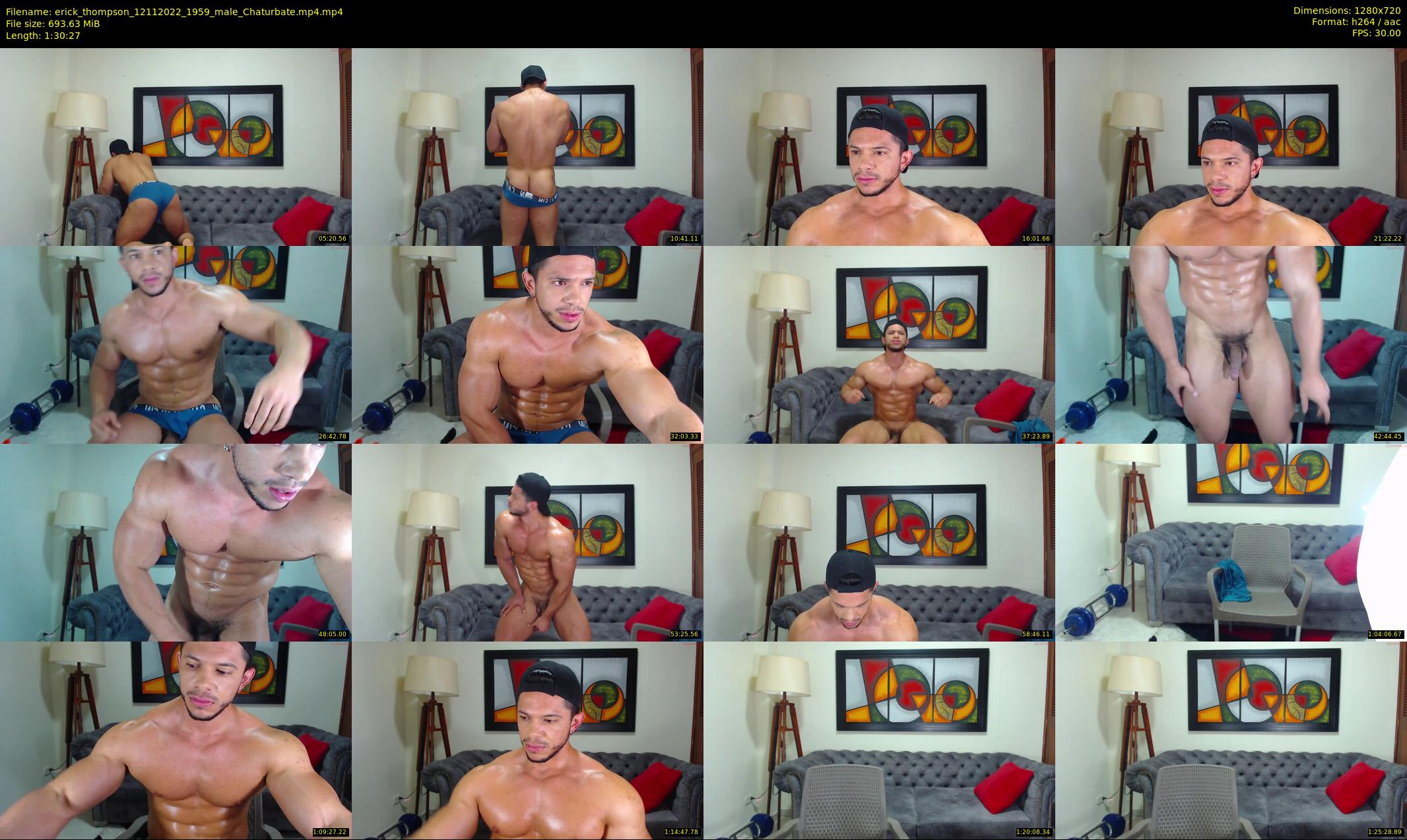 erick_thompson — 91 minute Chaturbate male cam show recording, 720p, Nov 12, 2022