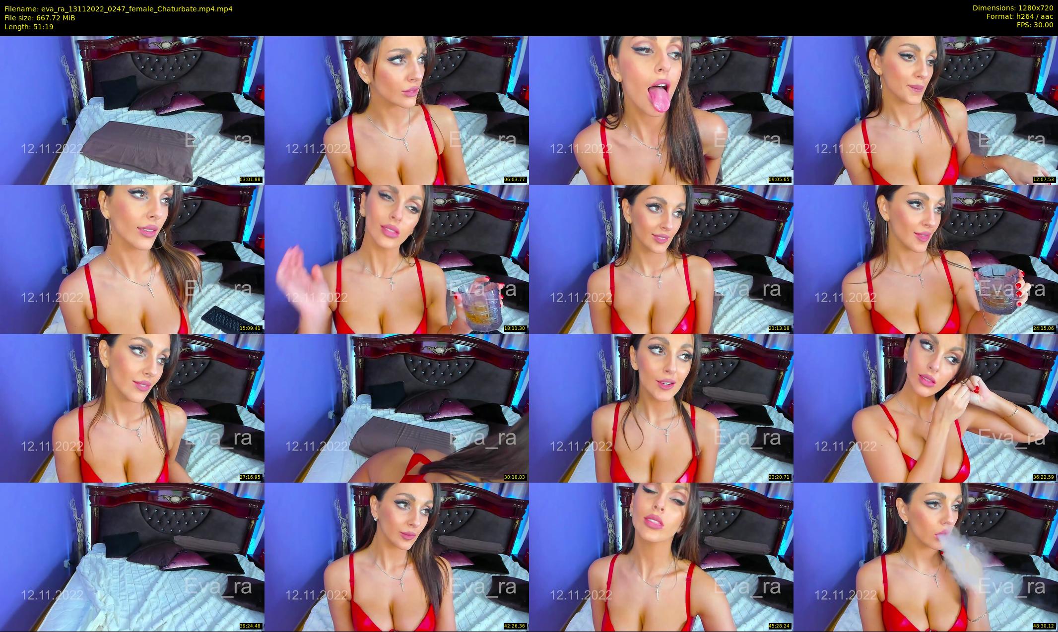 eva_ra — 52 minute Chaturbate female cam show recording, 720p, Nov 13, 2022