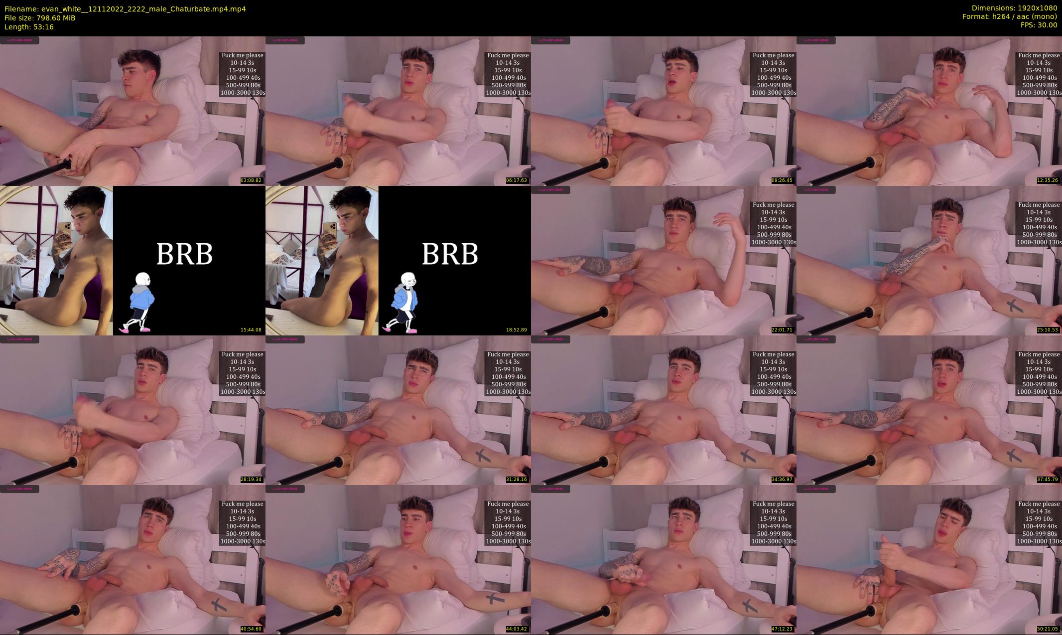 evan_white_ — 54 minute Chaturbate male cam show recording, 1080p, Nov 12, 2022