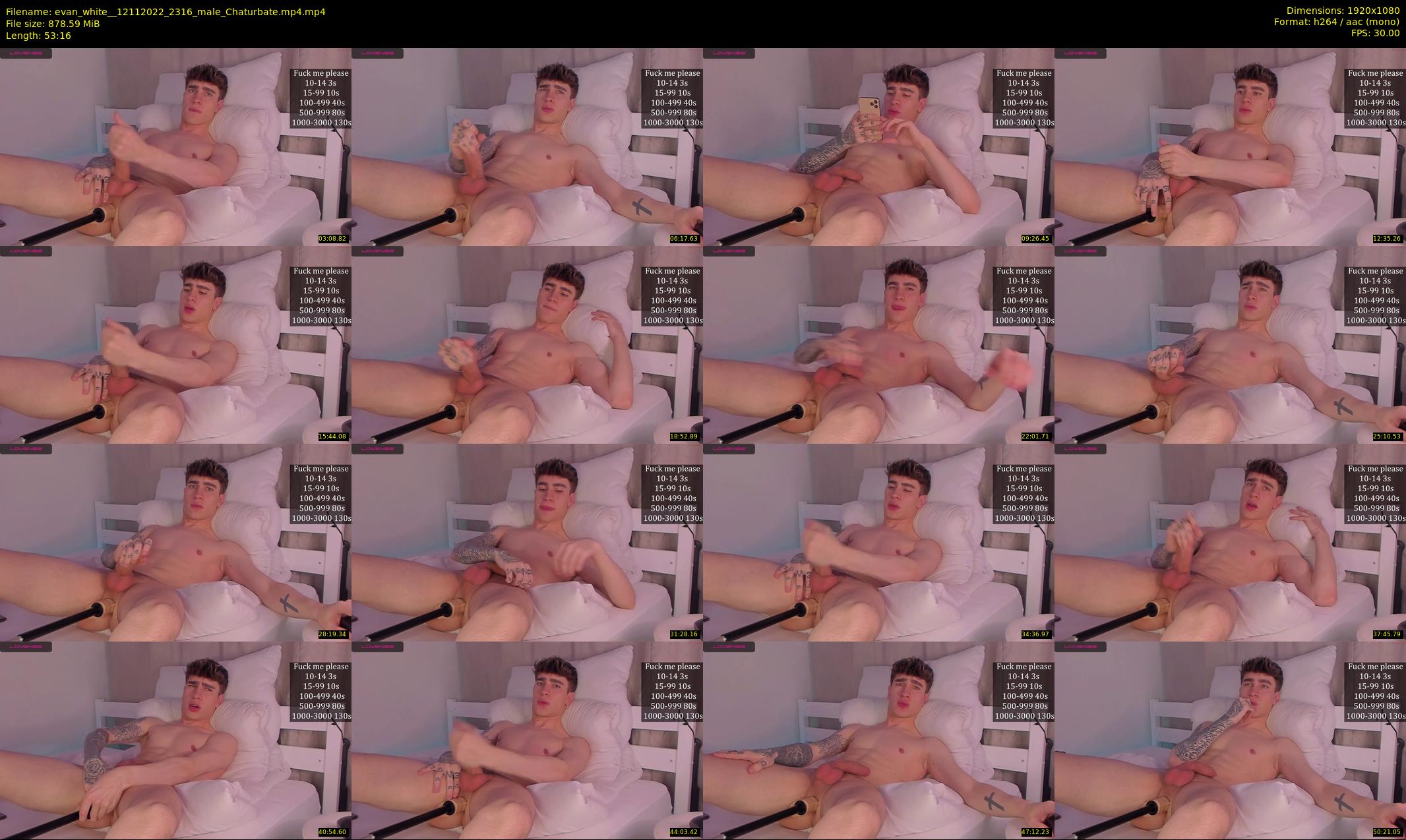 evan_white_ — 54 minute Chaturbate male cam show recording, 1080p, Nov 12, 2022