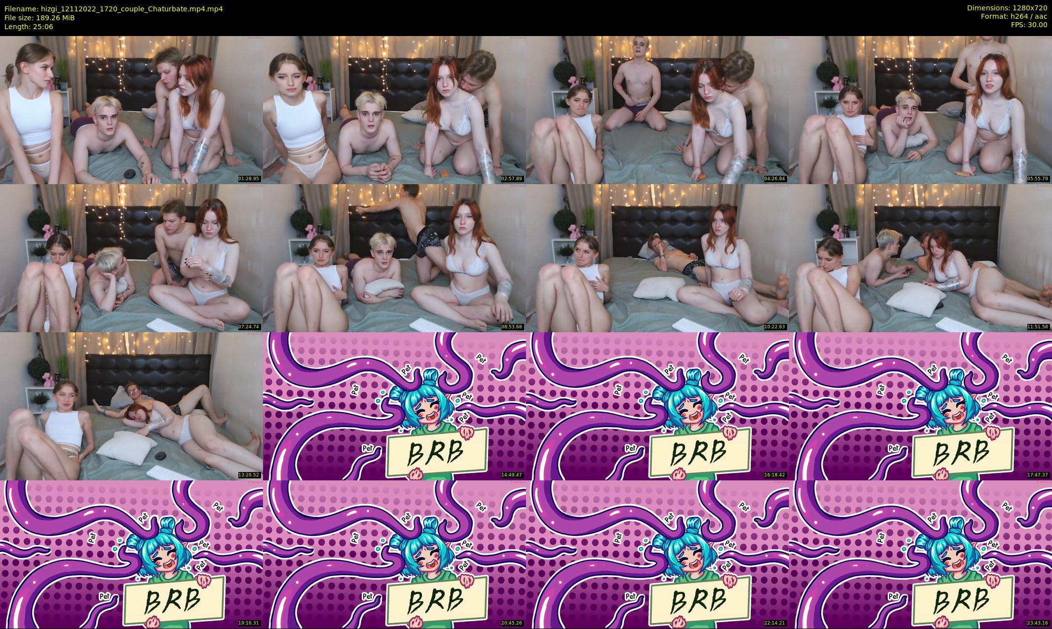 hizgi — 26 minute Chaturbate couple cam show recording, 720p, Nov 12, 2022