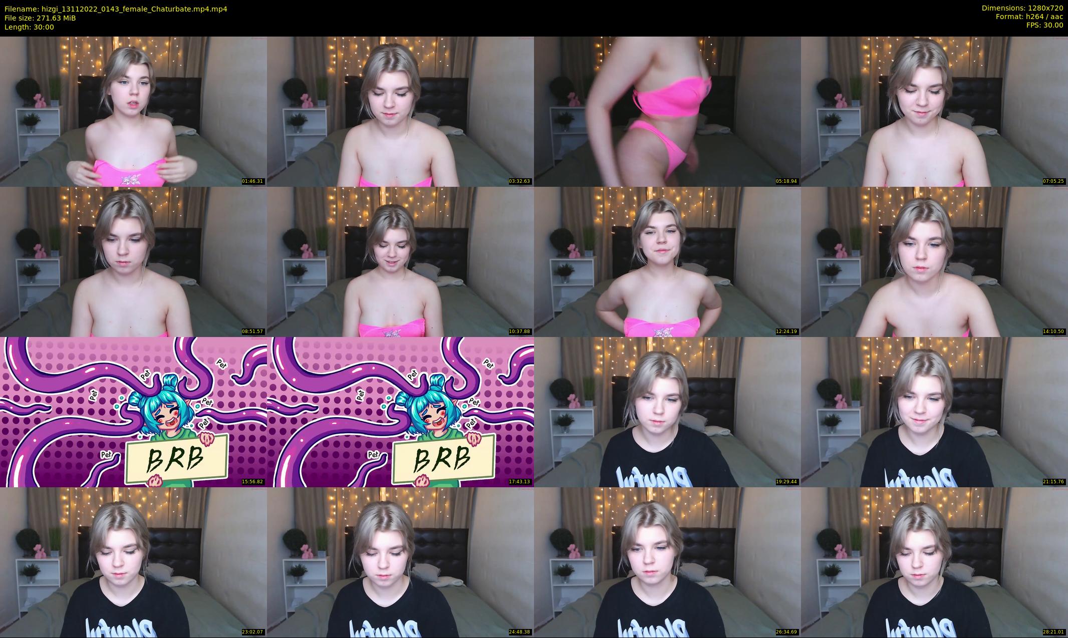 hizgi — 30 minute Chaturbate couple cam show recording, 720p, Nov 13, 2022