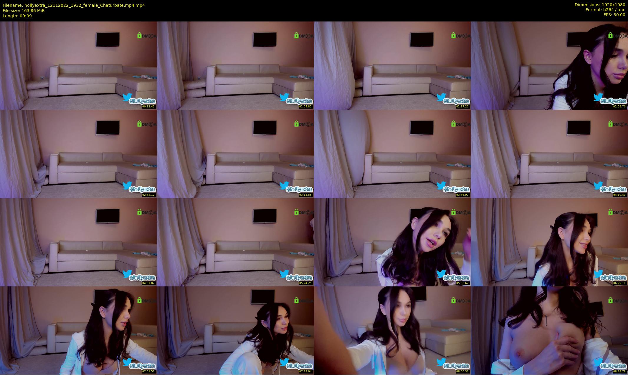 hollyextra — 10 minute Chaturbate female cam show recording, 1080p, Nov 12, 2022