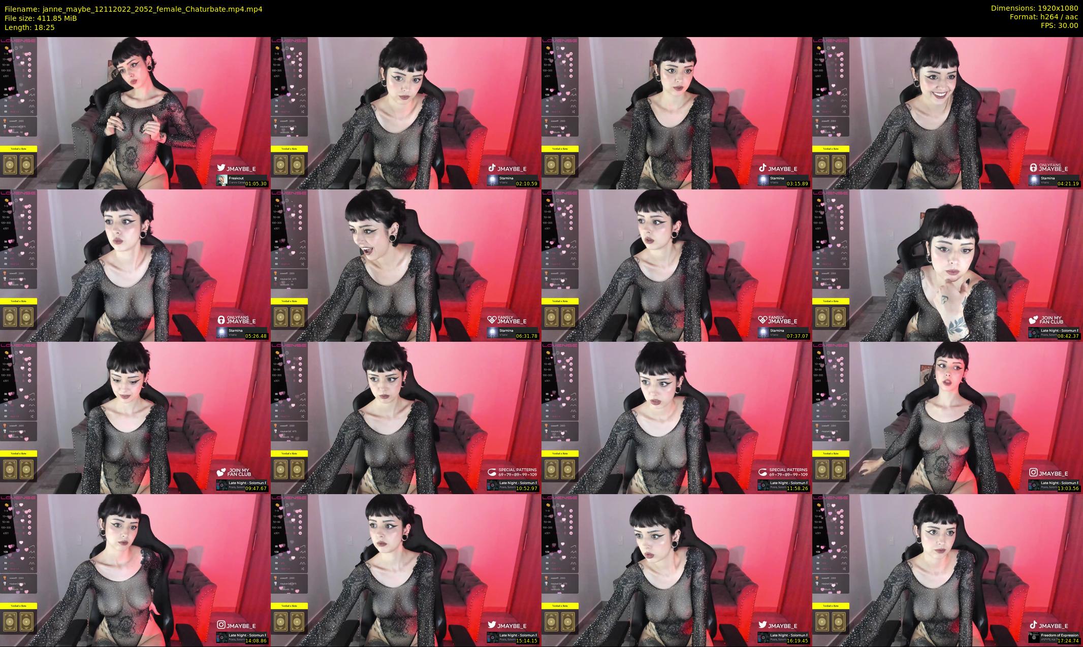 janne_maybe — 19 minute Chaturbate female cam show recording, 1080p, Nov 12, 2022