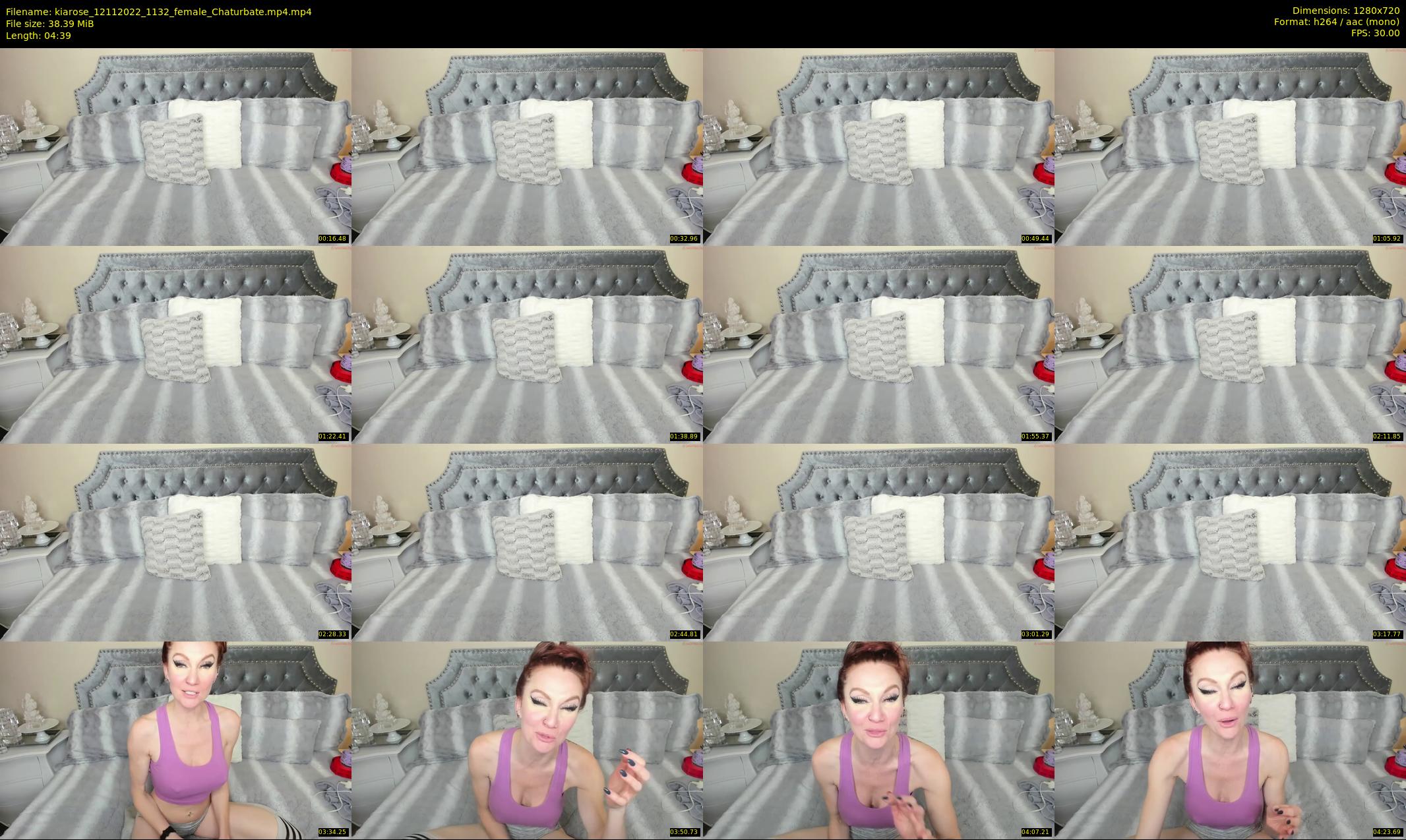 kiarose — 5 minute Chaturbate female cam show recording, 720p, Nov 12, 2022