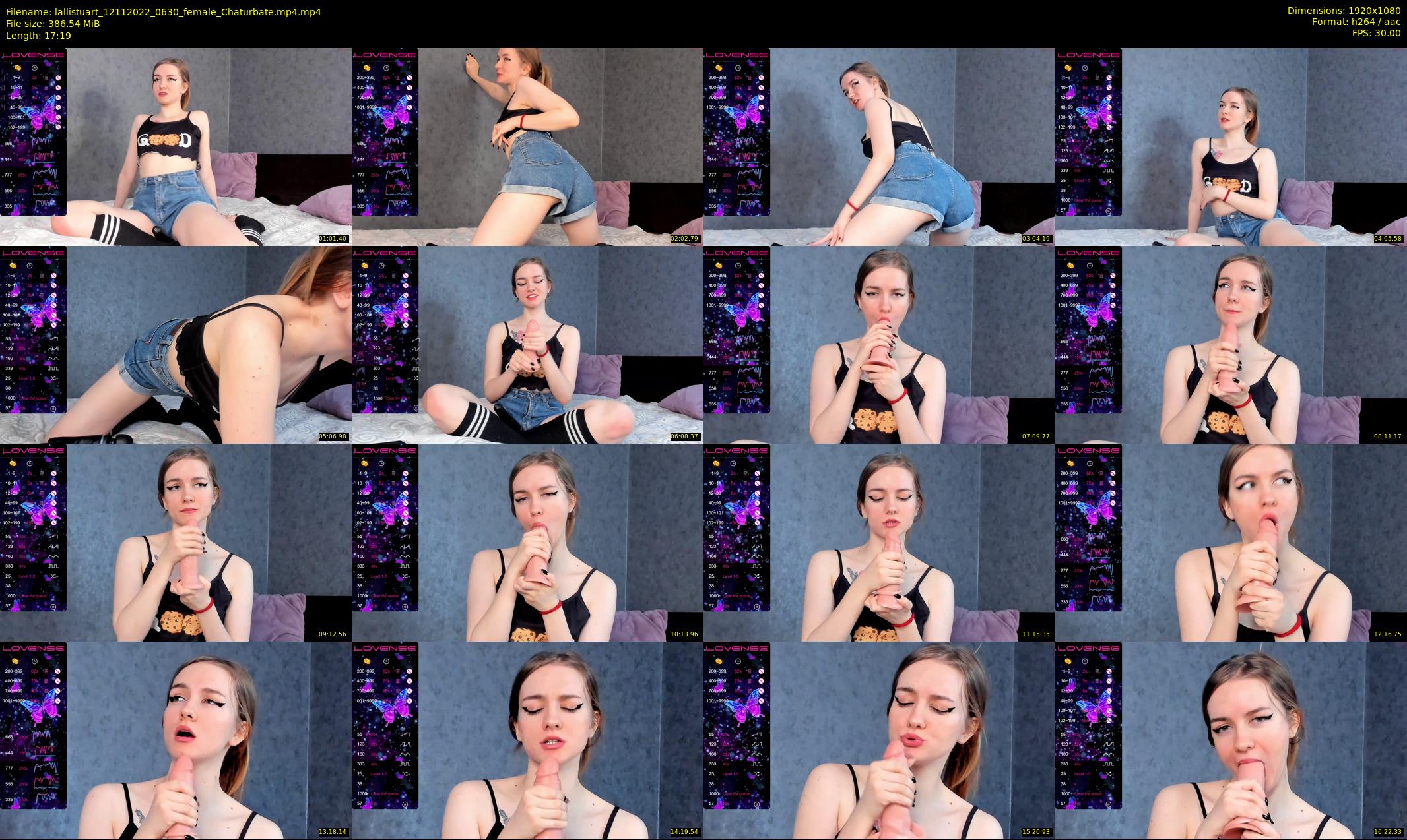 lallistuart — 18 minute Chaturbate female cam show recording, 1080p, Nov 12, 2022