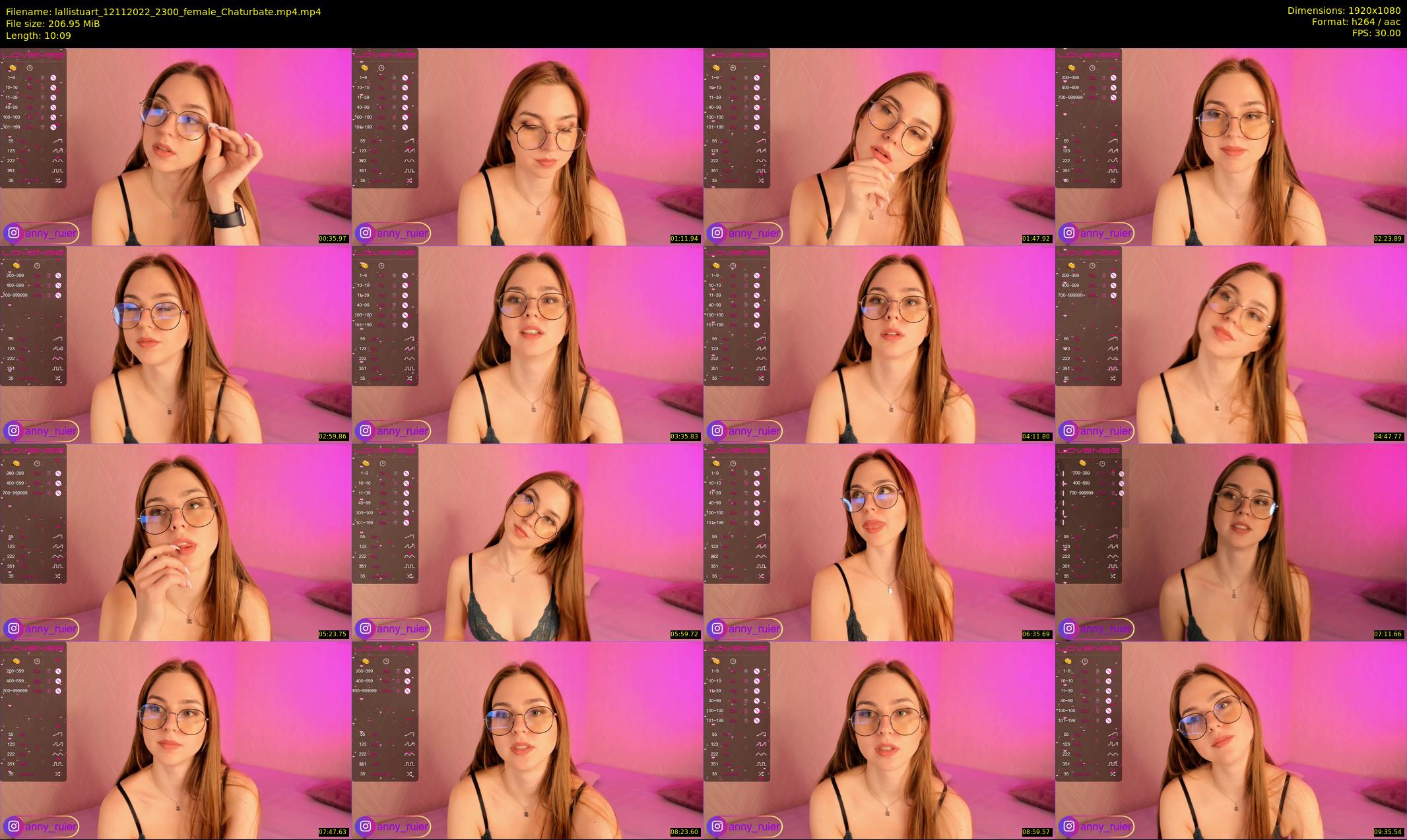 lallistuart — 11 minute Chaturbate female cam show recording, 1080p, Nov 12, 2022