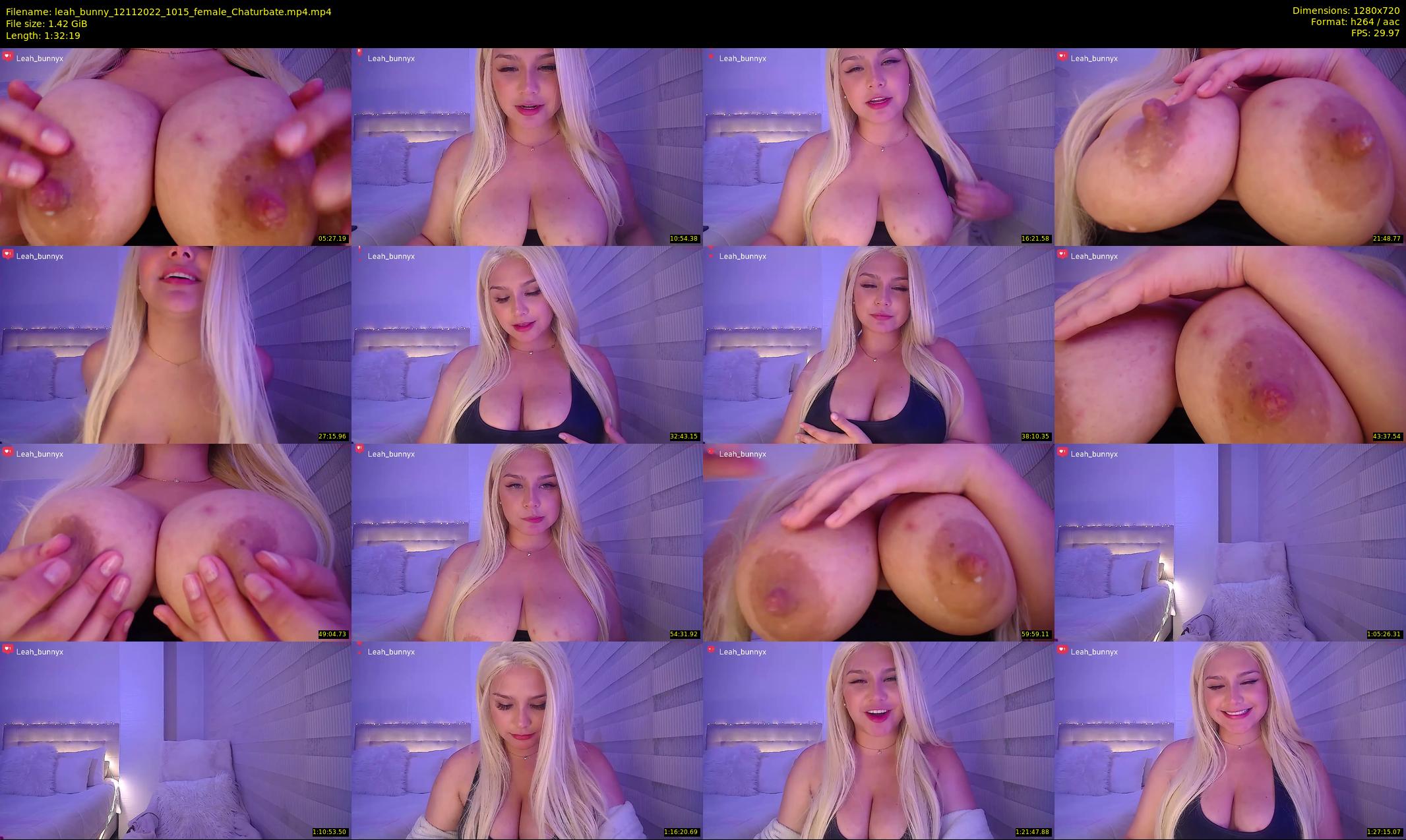 leah_bunny — 93 minute Chaturbate female cam show recording, 720p, Nov 12, 2022