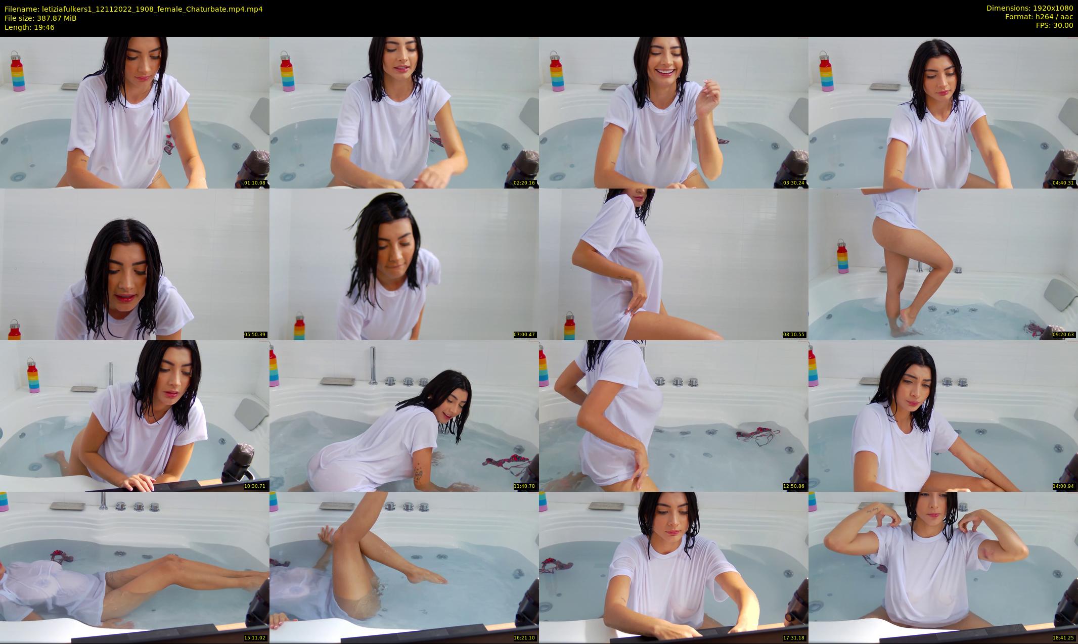 letiziafulkers1 — 20 minute Chaturbate female cam show recording, 1080p, Nov 12, 2022