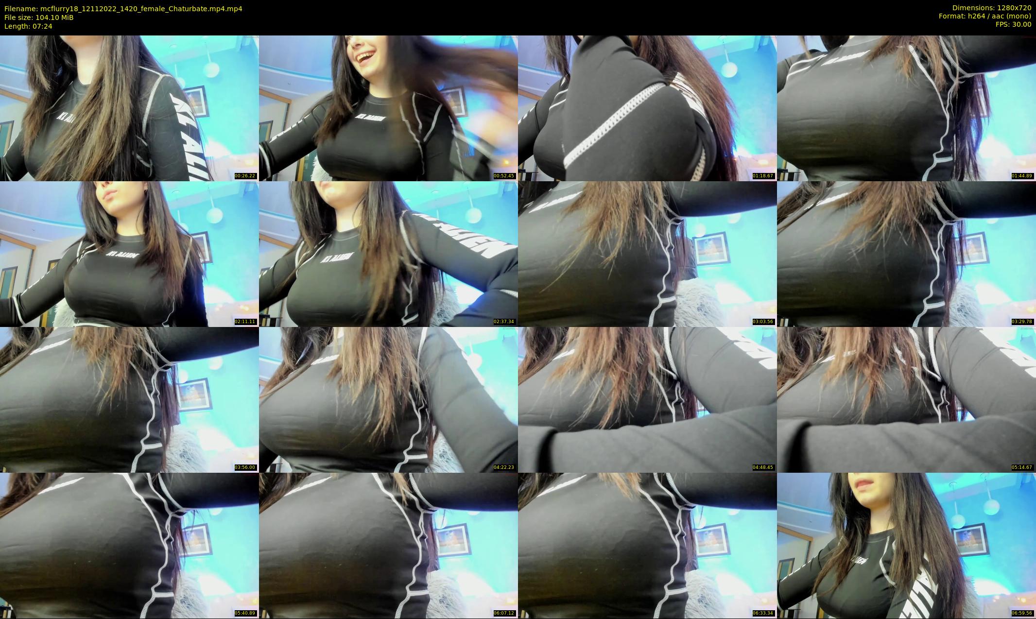 mcflurry18 — 8 minute Chaturbate female cam show recording, 720p, Nov 12, 2022
