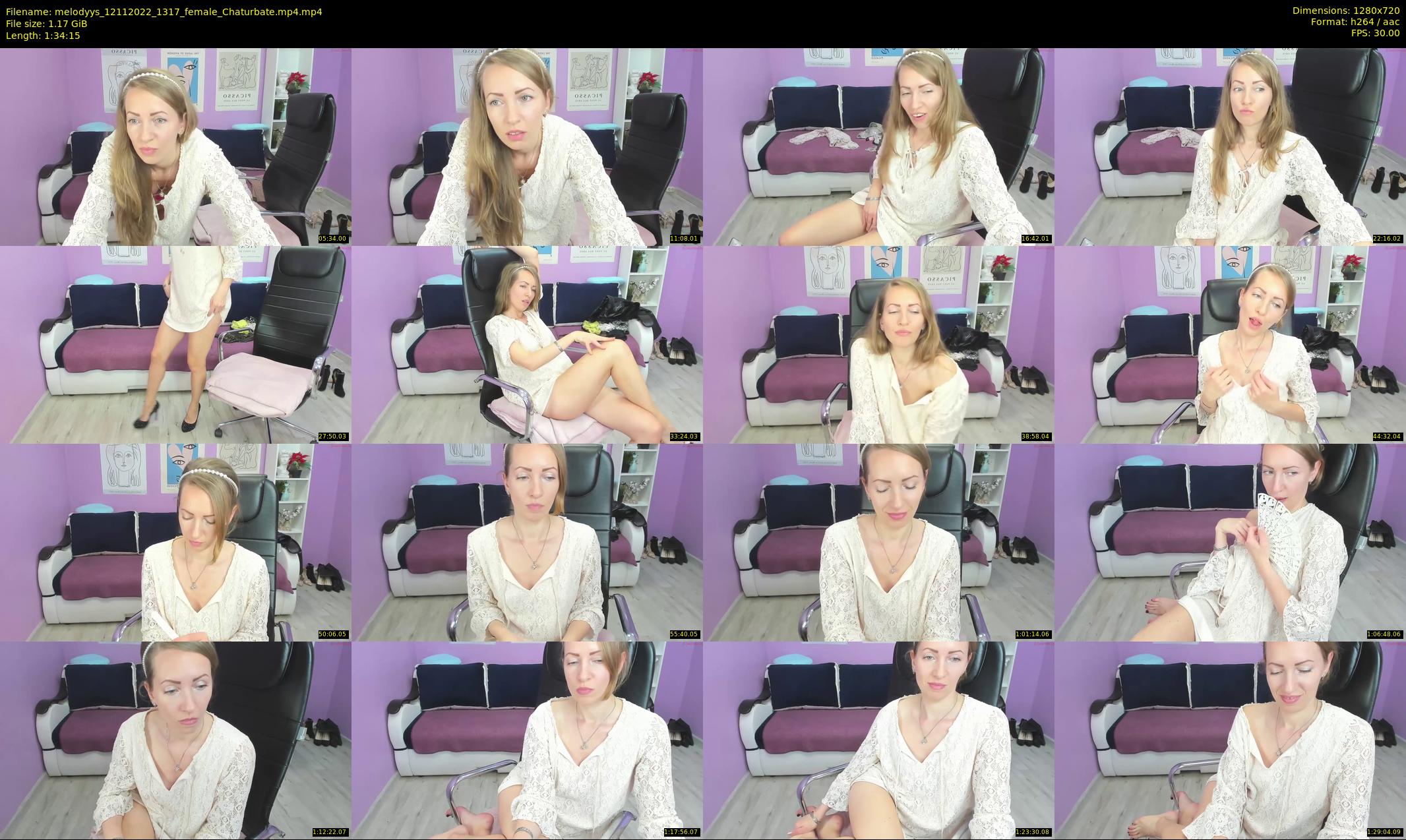 melodyys — 95 minute Chaturbate female cam show recording, 720p, Nov 12, 2022
