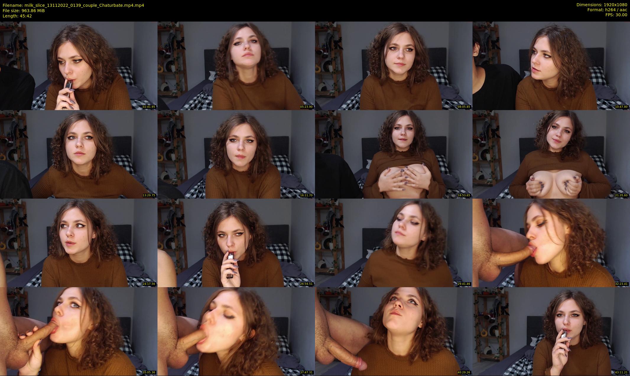 milk_slice — 46 minute Chaturbate couple cam show recording, 1080p, Nov 13, 2022