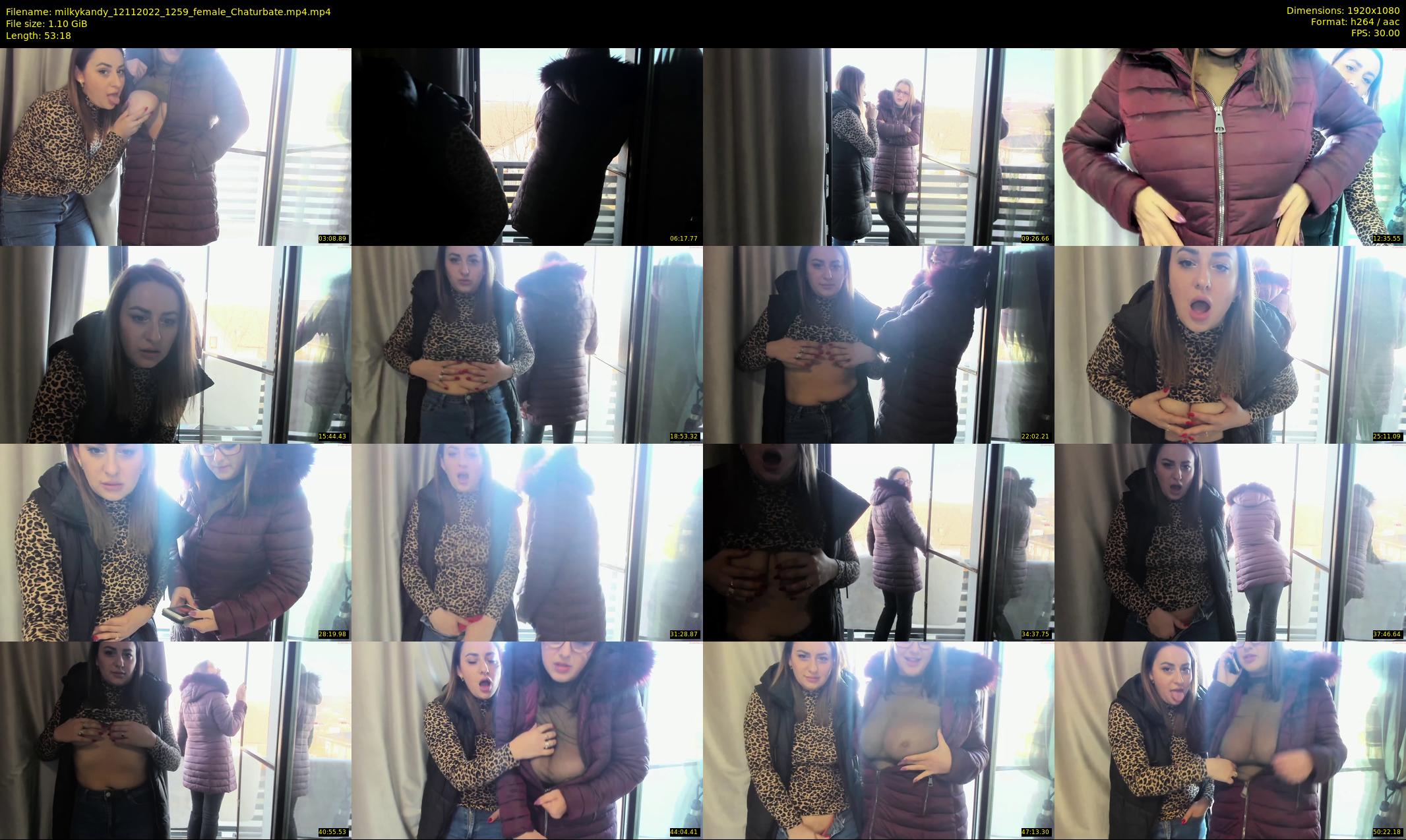 milkykandy — 54 minute Chaturbate female cam show recording, 1080p, Nov 12, 2022