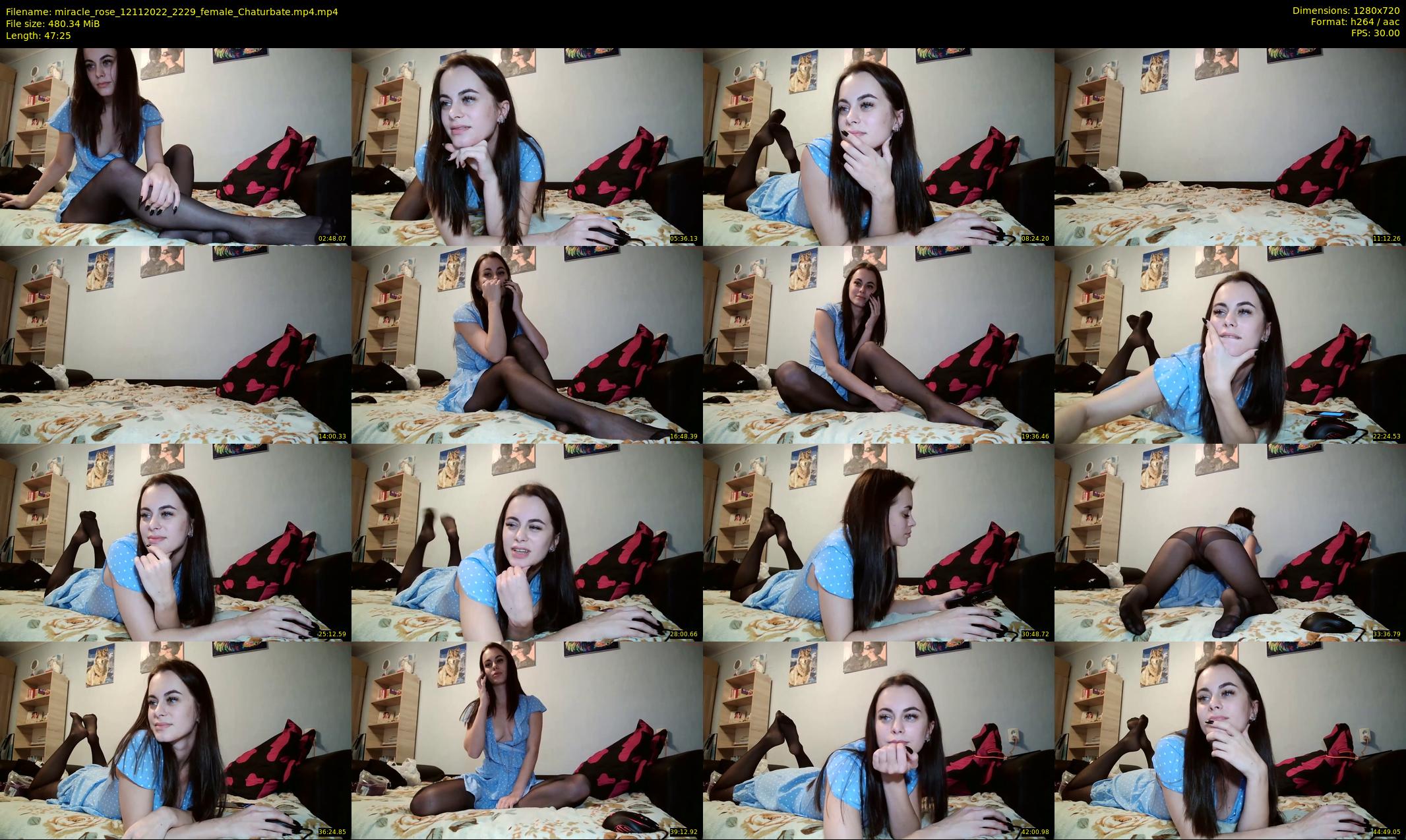 miracle_rose — 48 minute Chaturbate female cam show recording, 720p, Nov 12, 2022