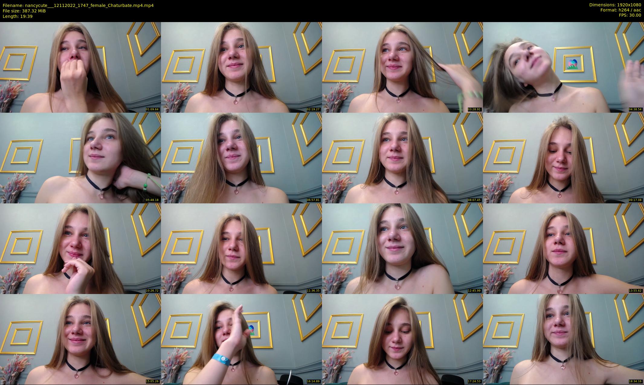 nancycute__ — 20 minute Chaturbate female cam show recording, 1080p, Nov 12, 2022