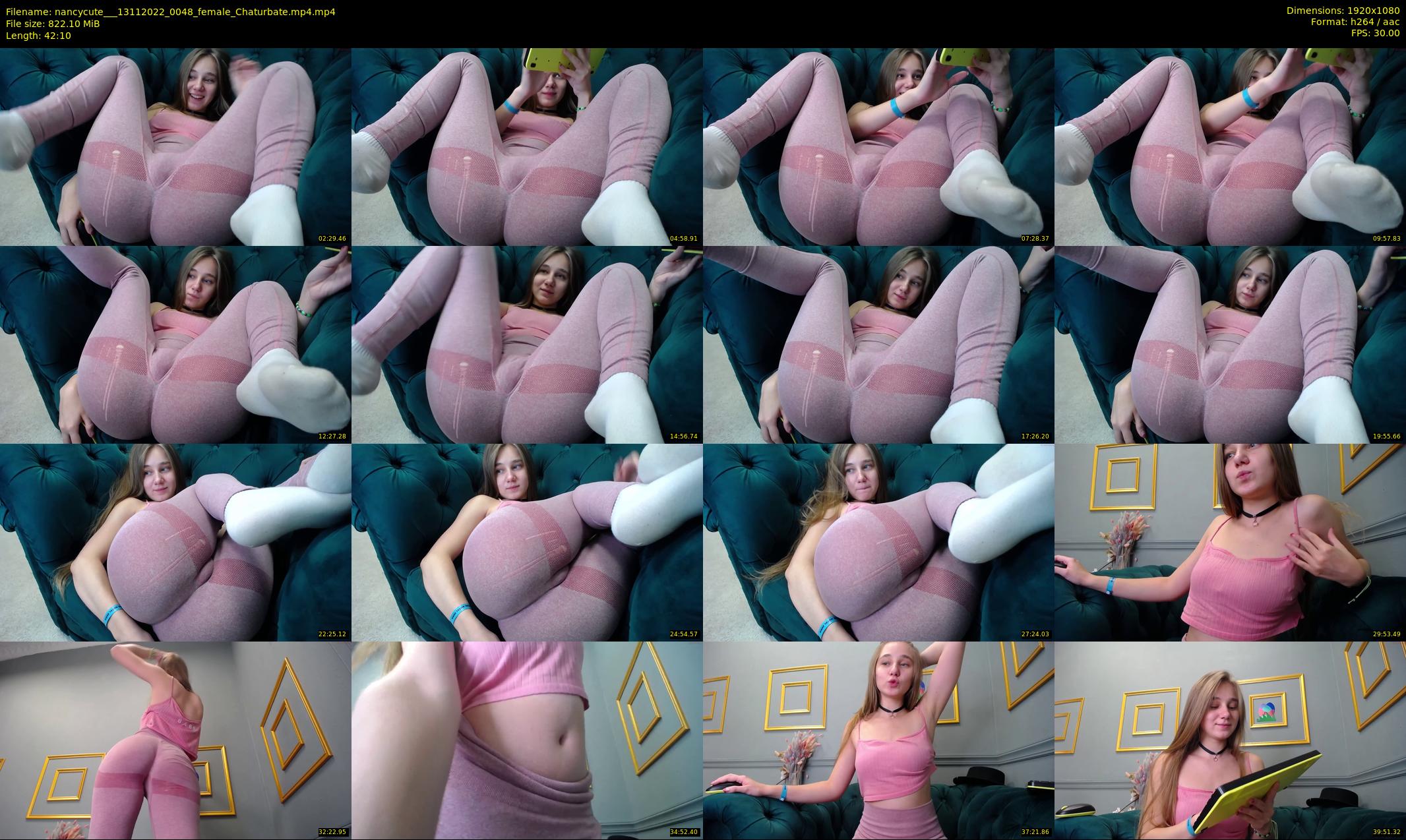 nancycute__ — 43 minute Chaturbate female cam show recording, 1080p, Nov 13, 2022