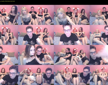nickanny — 58 minute Chaturbate couple cam show recording, 1080p, Nov 12, 2022