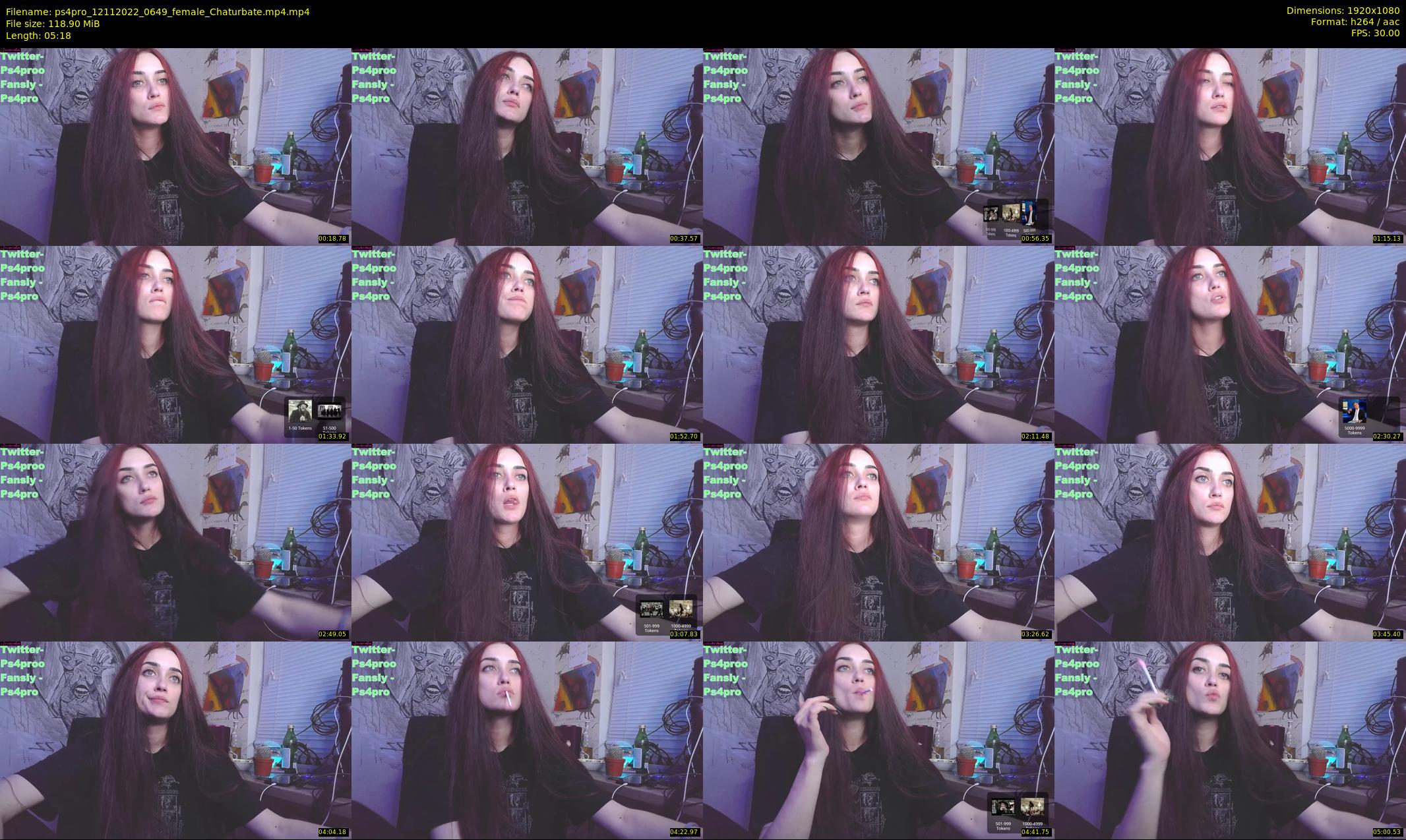 ps4pro — 6 minute Chaturbate female cam show recording, 1080p, Nov 12, 2022
