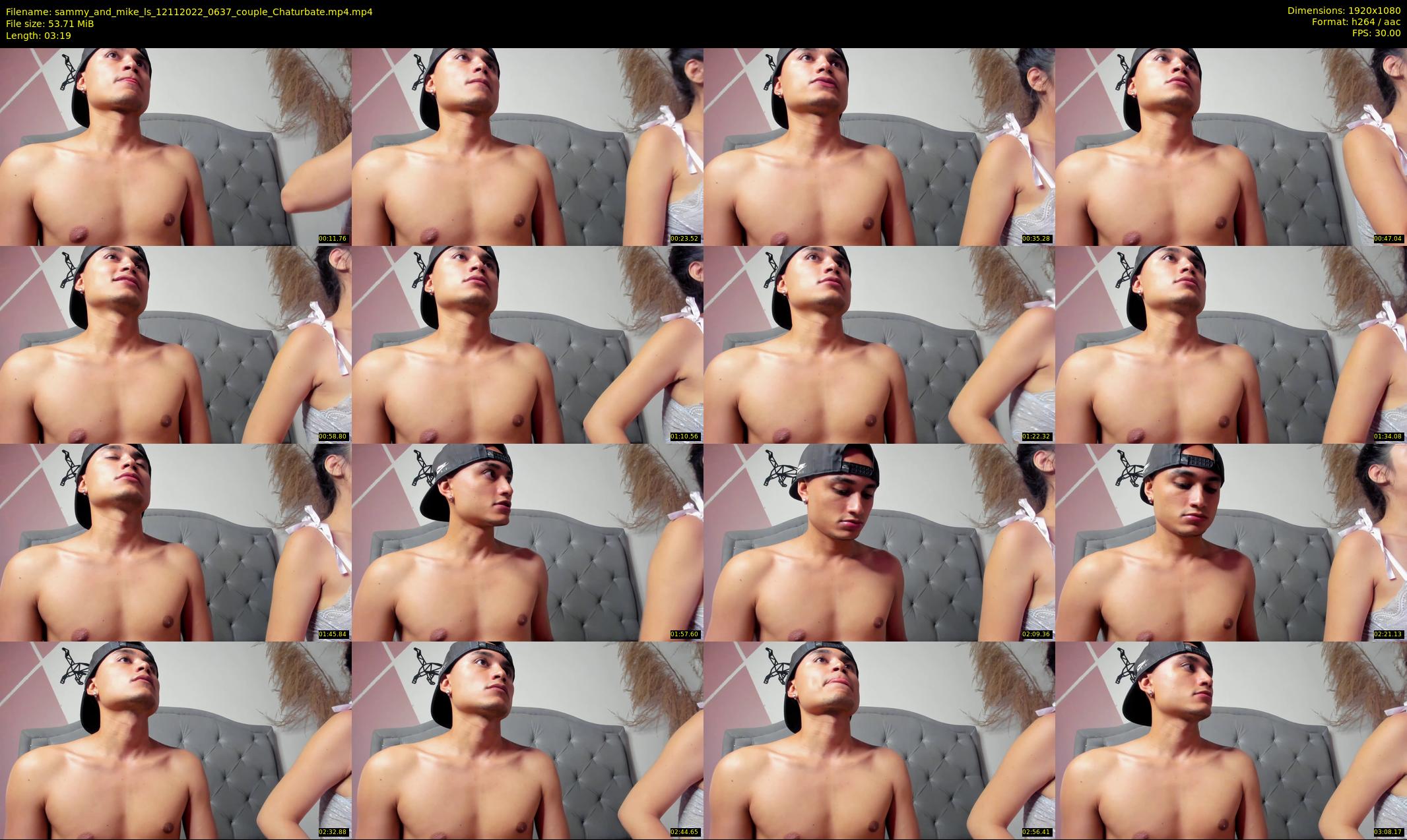 sammy_and_mike_ls — 4 minute Chaturbate couple cam show recording, 1080p, Nov 12, 2022