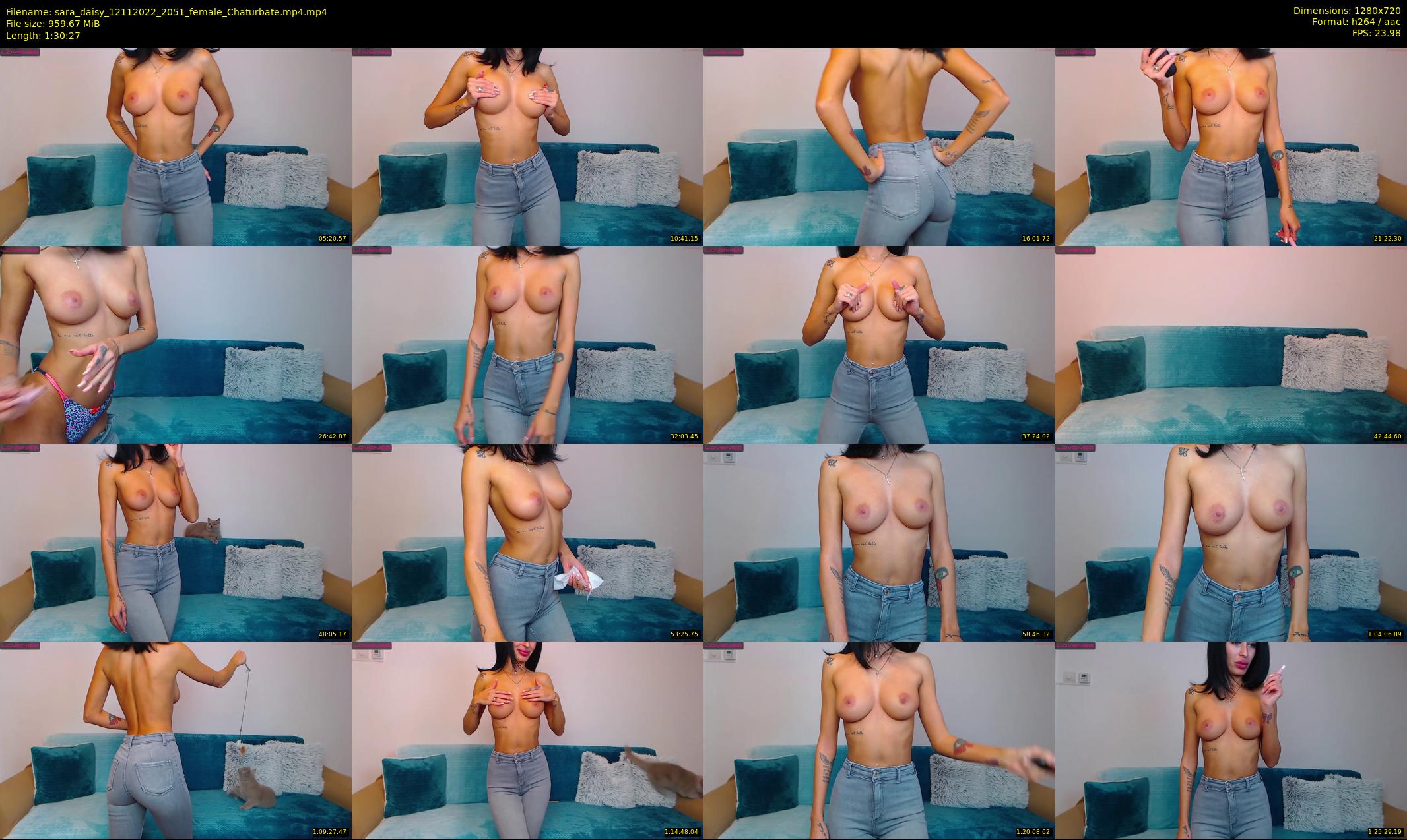sara_daisy — 91 minute Chaturbate female cam show recording, 720p, Nov 12, 2022