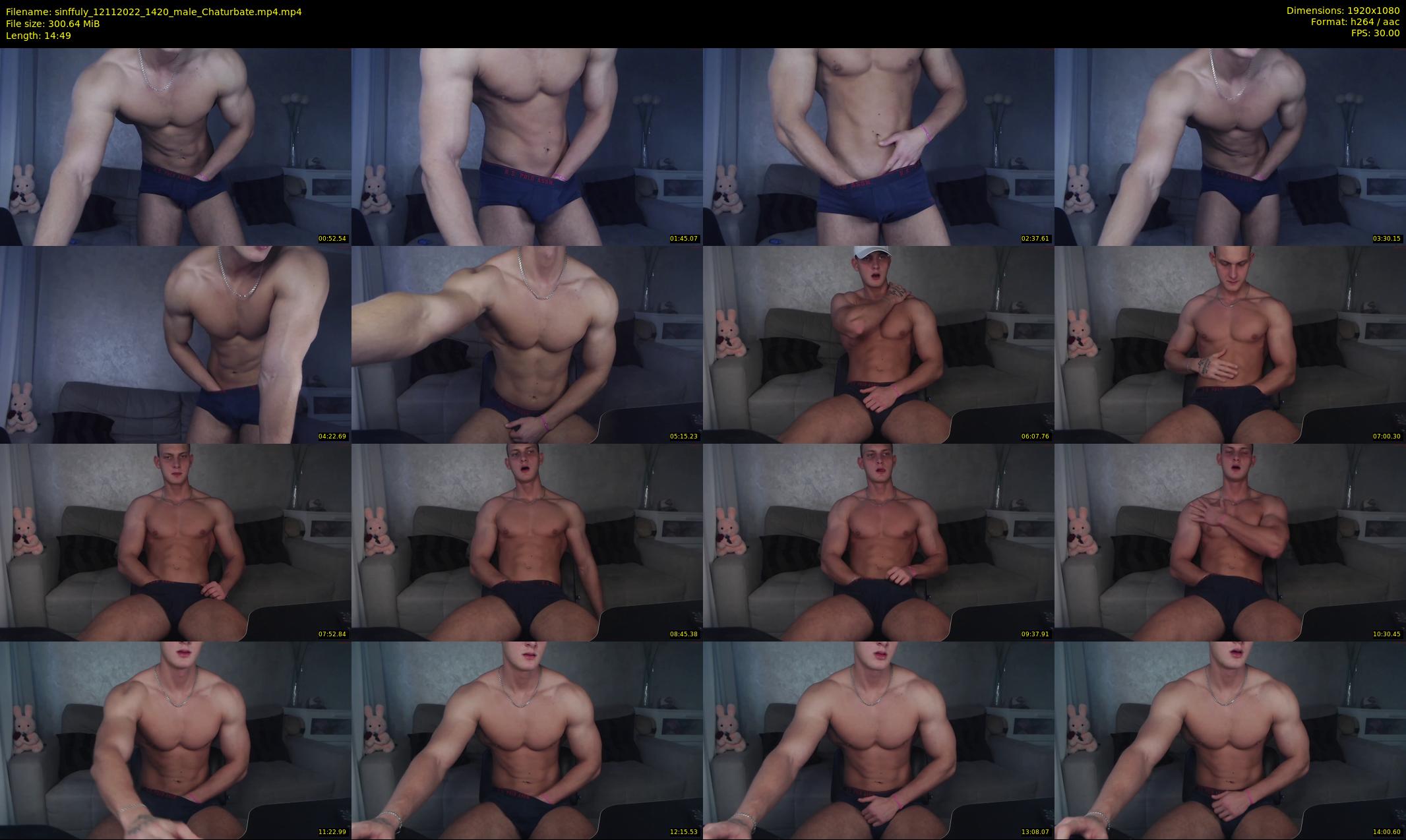 sinffuly — 15 minute Chaturbate male cam show recording, 1080p, Nov 12, 2022