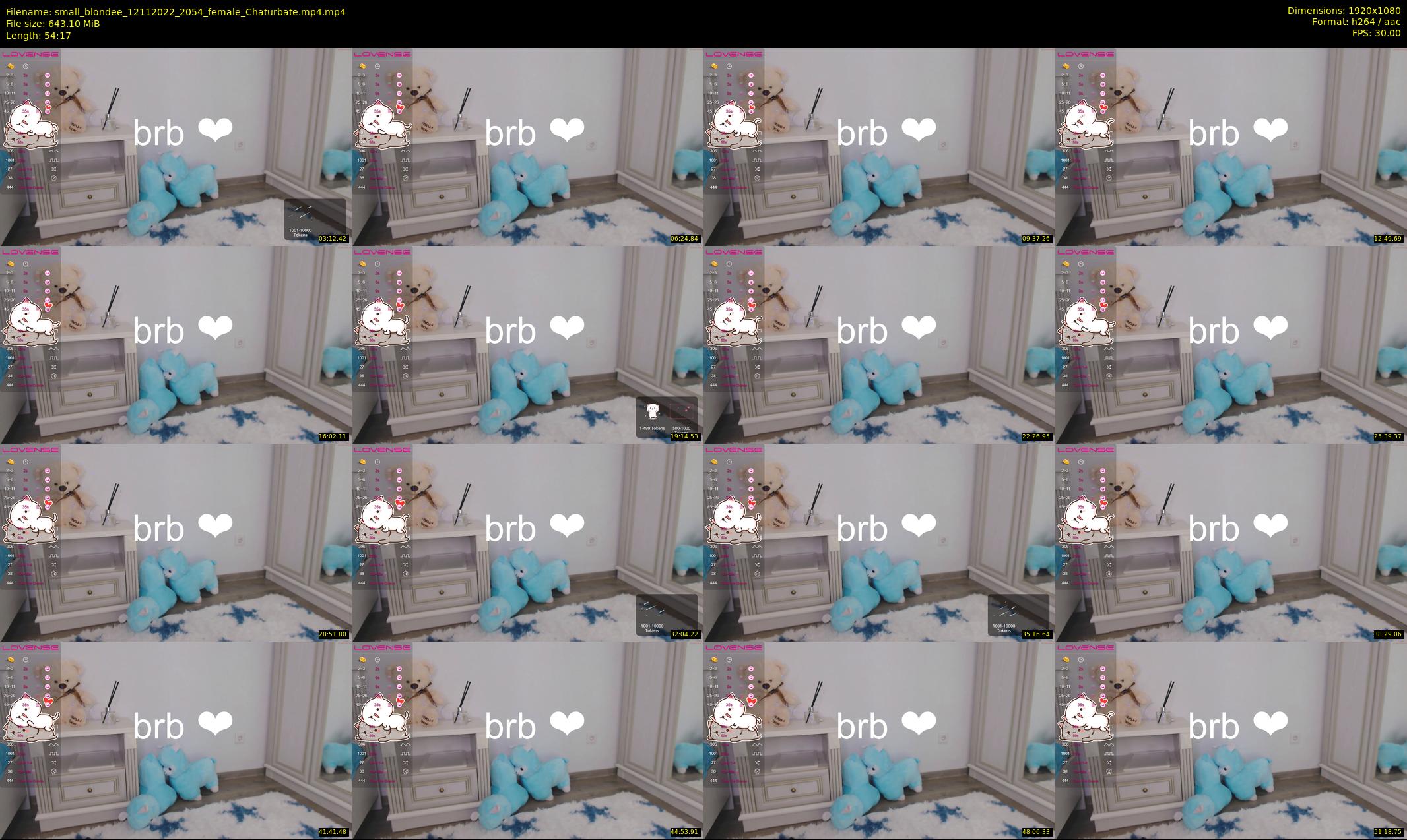 small_blondee — 55 minute Chaturbate female cam show recording, 1080p, Nov 12, 2022