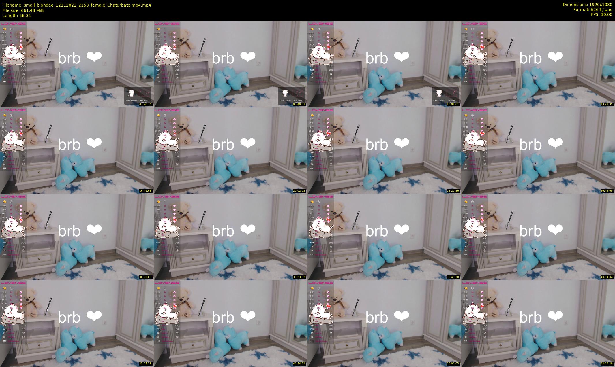 small_blondee — 57 minute Chaturbate female cam show recording, 1080p, Nov 12, 2022