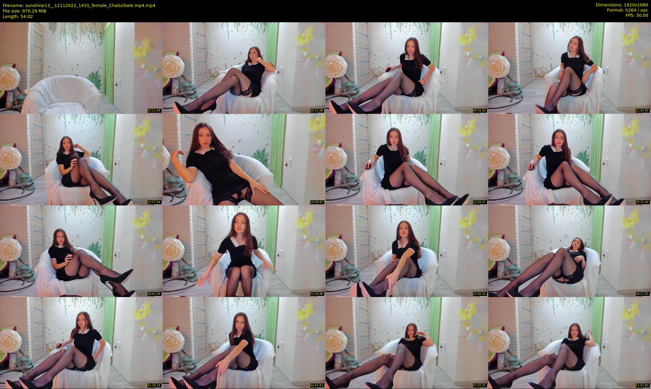 sunshine13_ — 55 minute Chaturbate female cam show recording, 1080p, Nov 12, 2022