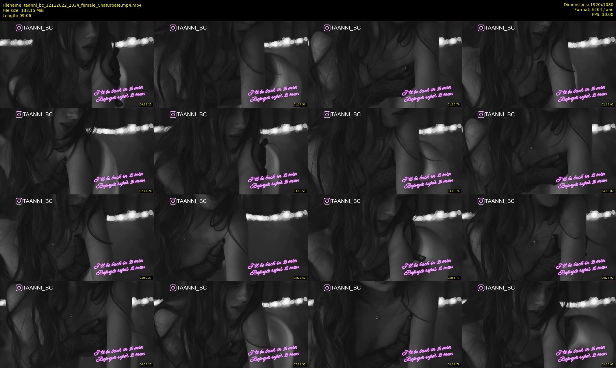 taanni_bc — 10 minute Chaturbate female cam show recording, 1080p, Nov 12, 2022