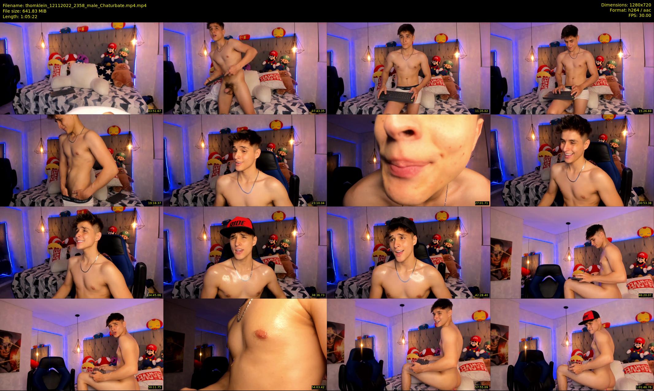 thomklein — 66 minute Chaturbate male cam show recording, 720p, Nov 12, 2022