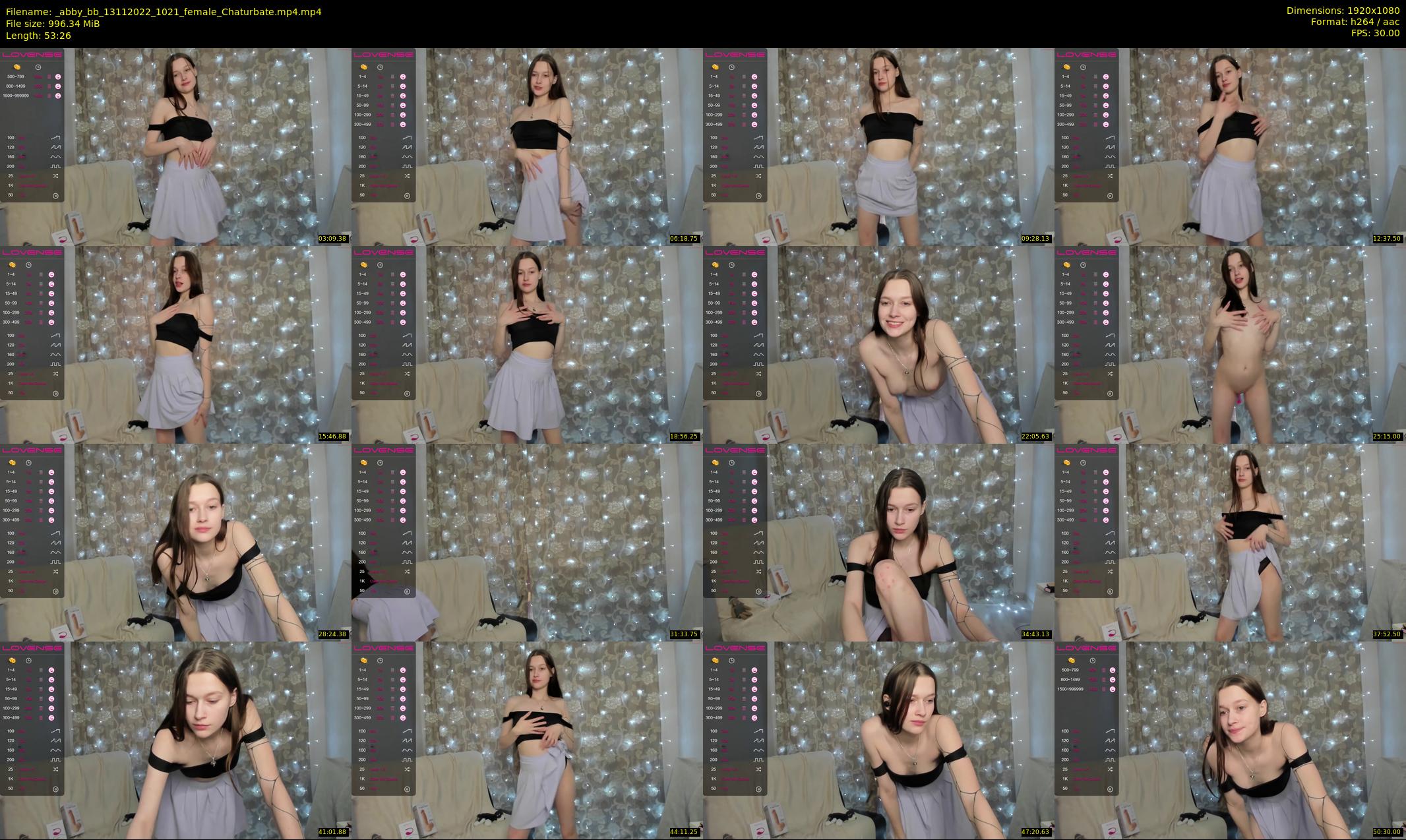 _abby_bb — 54 minute Chaturbate female cam show recording, 1080p, Nov 13, 2022