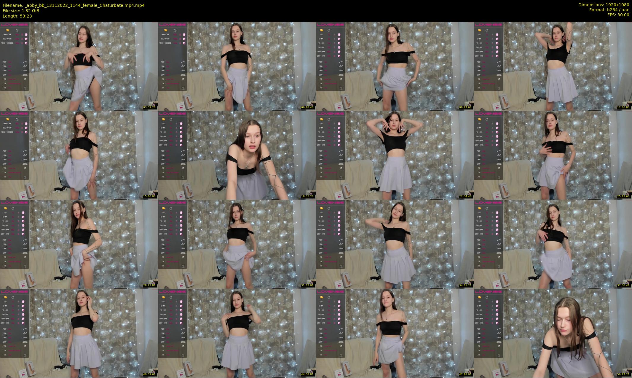 _abby_bb — 54 minute Chaturbate female cam show recording, 1080p, Nov 13, 2022