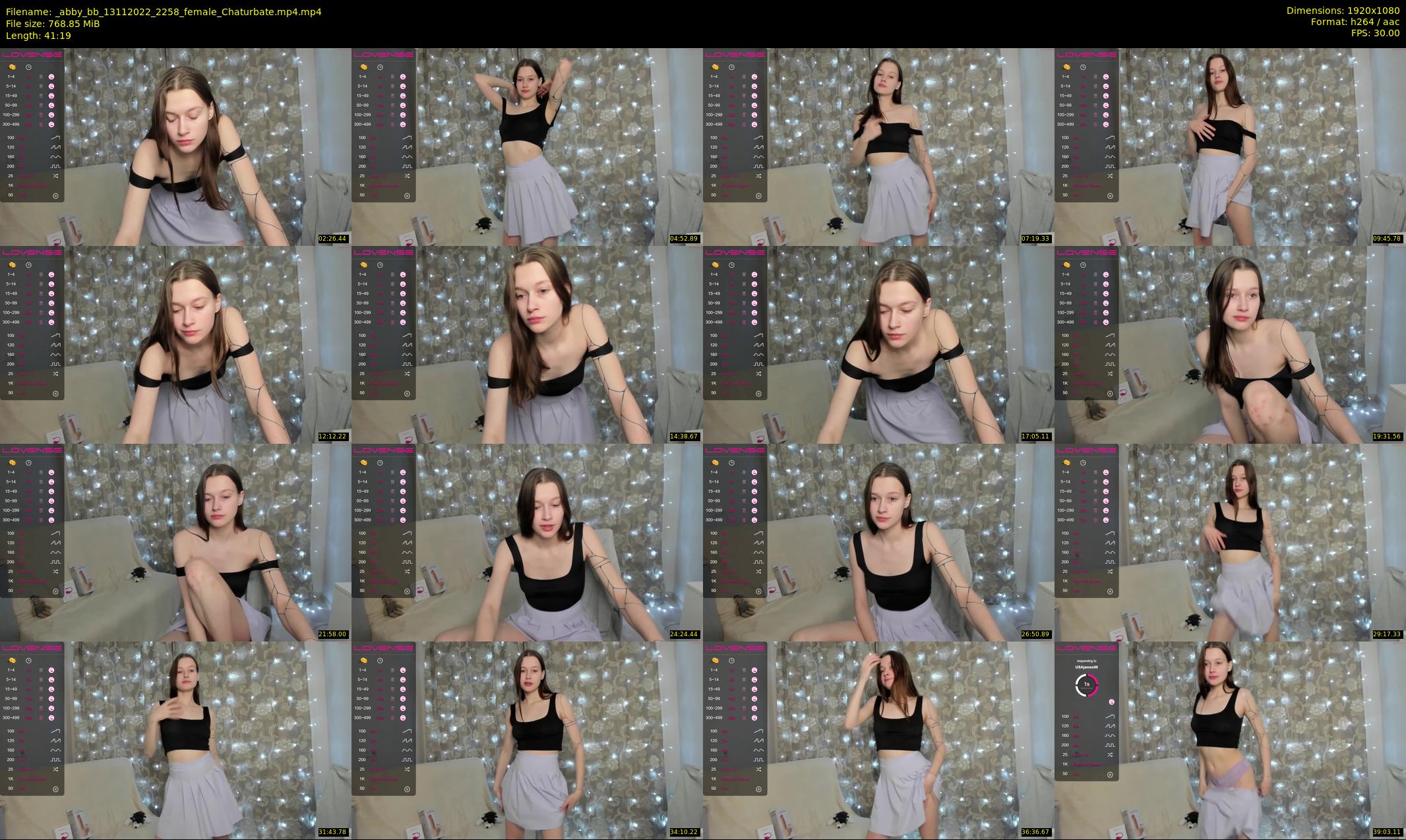 _abby_bb — 42 minute Chaturbate female cam show recording, 1080p, Nov 13, 2022