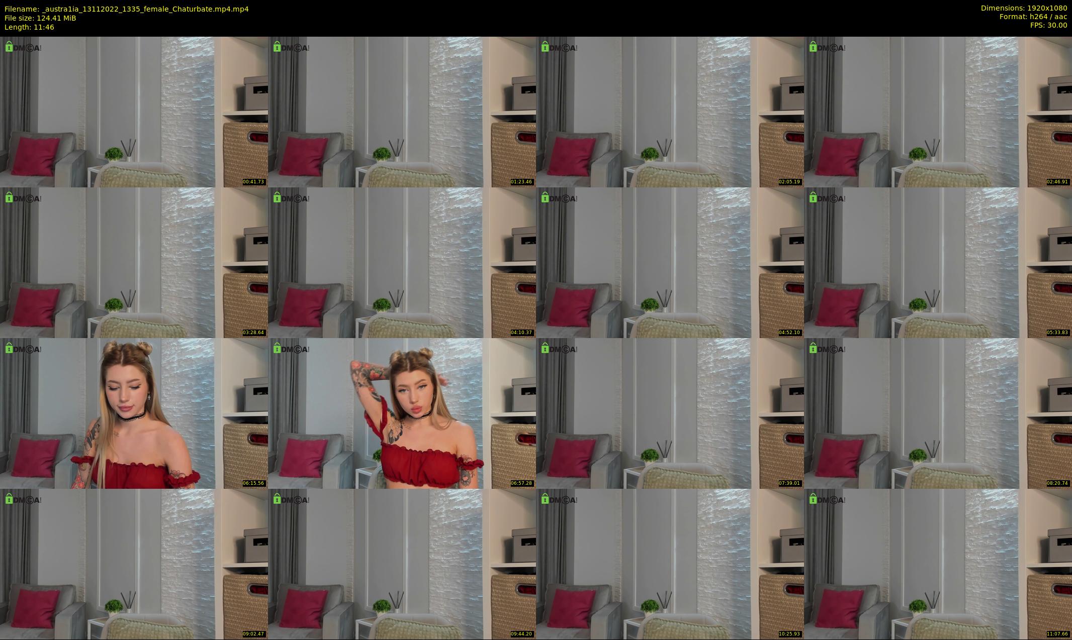 _austra1ia — 12 minute Chaturbate female cam show recording, 1080p, Nov 13, 2022