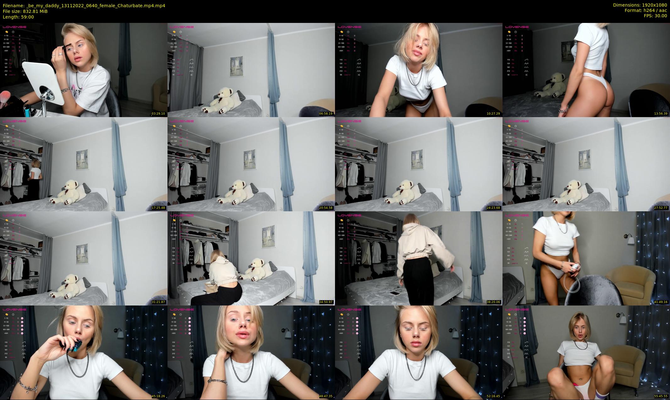 _be_my_daddy — 59 minute Chaturbate female cam show recording, 1080p, Nov 13, 2022