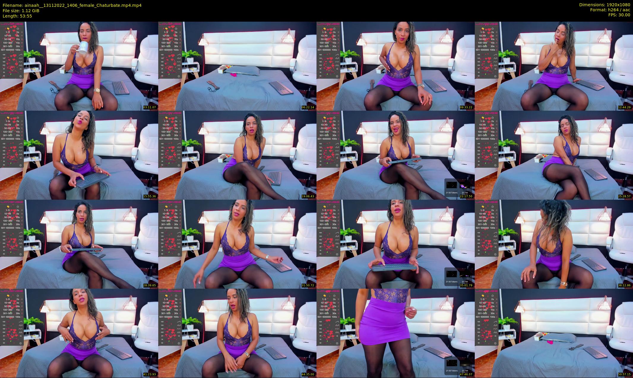 ainaah_ — 54 minute Chaturbate female cam show recording, 1080p, Nov 13, 2022